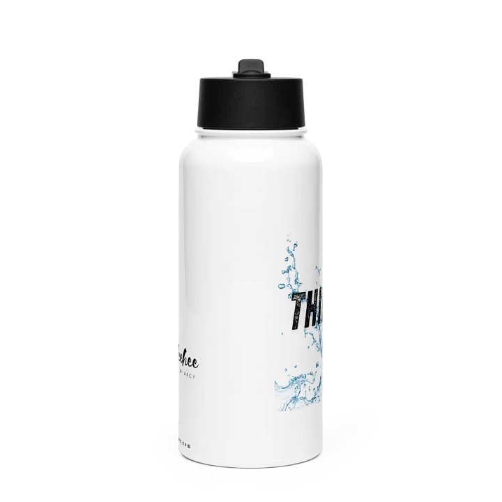 Thirsty AF Stainless Steel Water Bottle with a Straw Lid product image (2)
