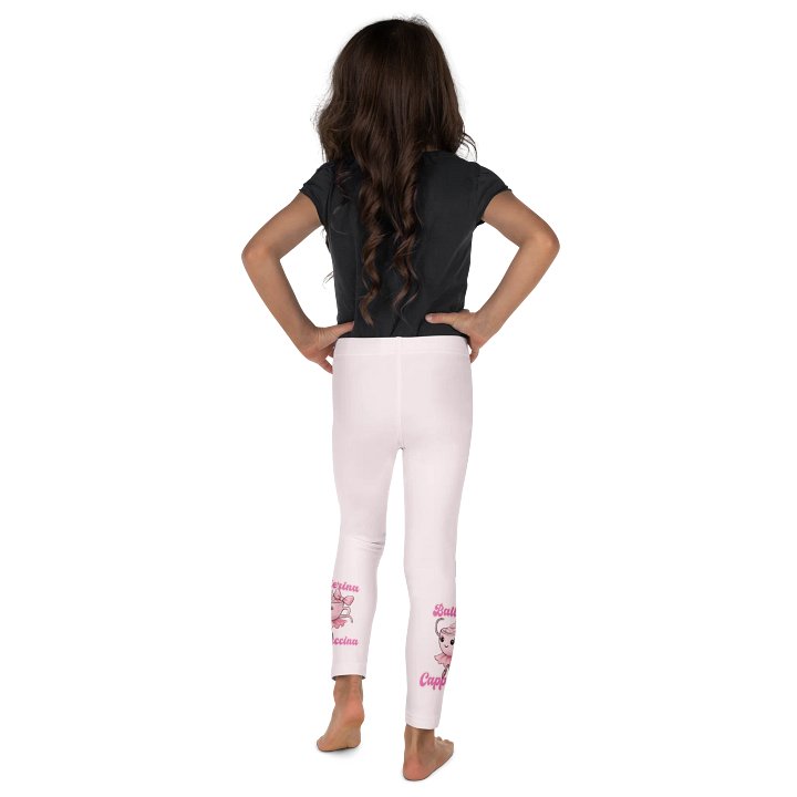 Ballerina Cappuccina – Watercolor Design Leggings for Kids product image (2)