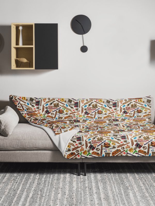 Sofa Squad Paulisms Seamless Pattern Blanket product image (10)