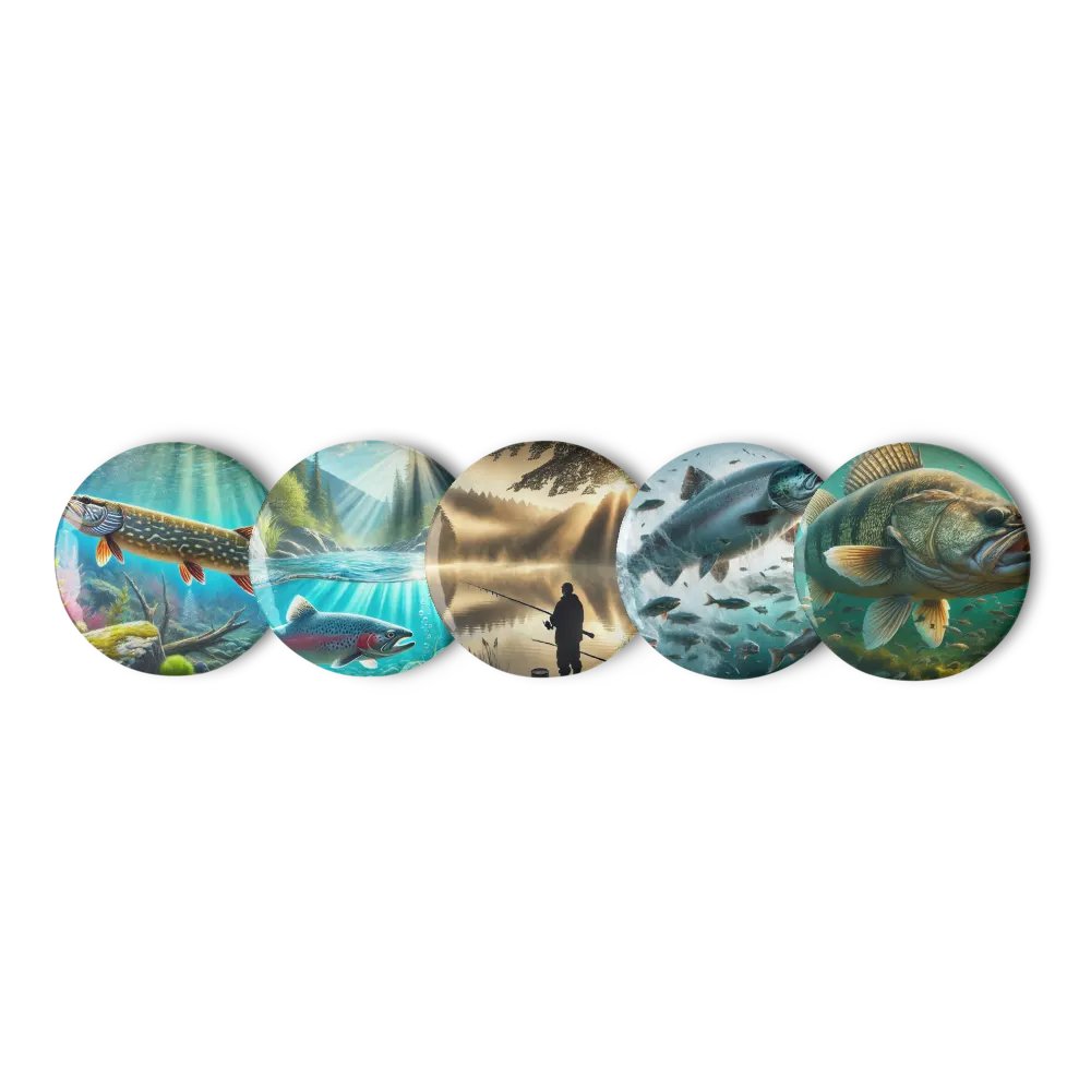 Aquatic Wonders Pin Button Set product image (5)