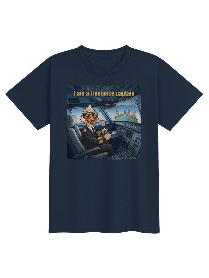 "I Am A Freelance Captain" Pilot Duck "Youth" product image (1)