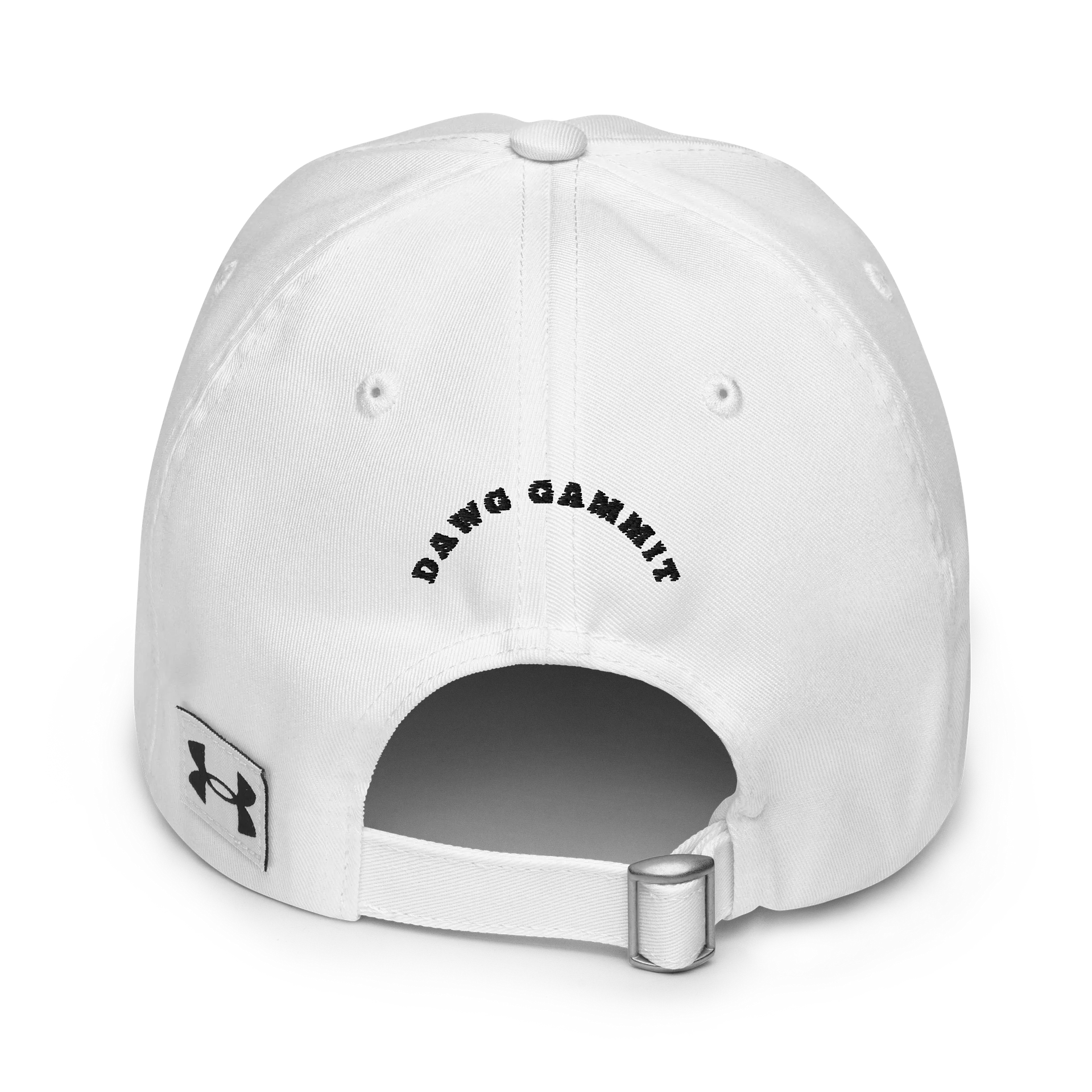 DAWG GAMMIT™ Under Armour White Dad Hat product image (2)