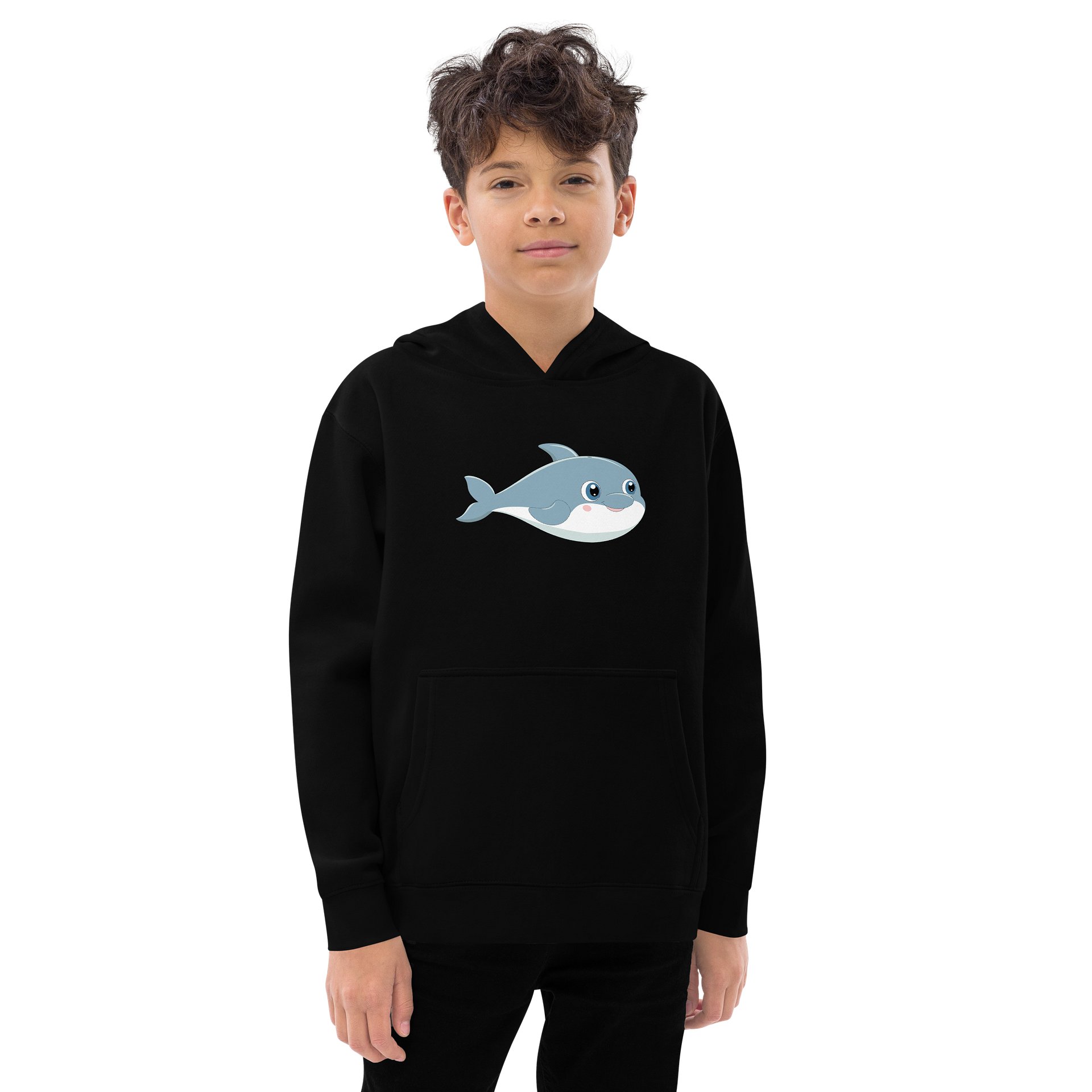 Sea Friends Dolphin Youth Fleece product image (1)