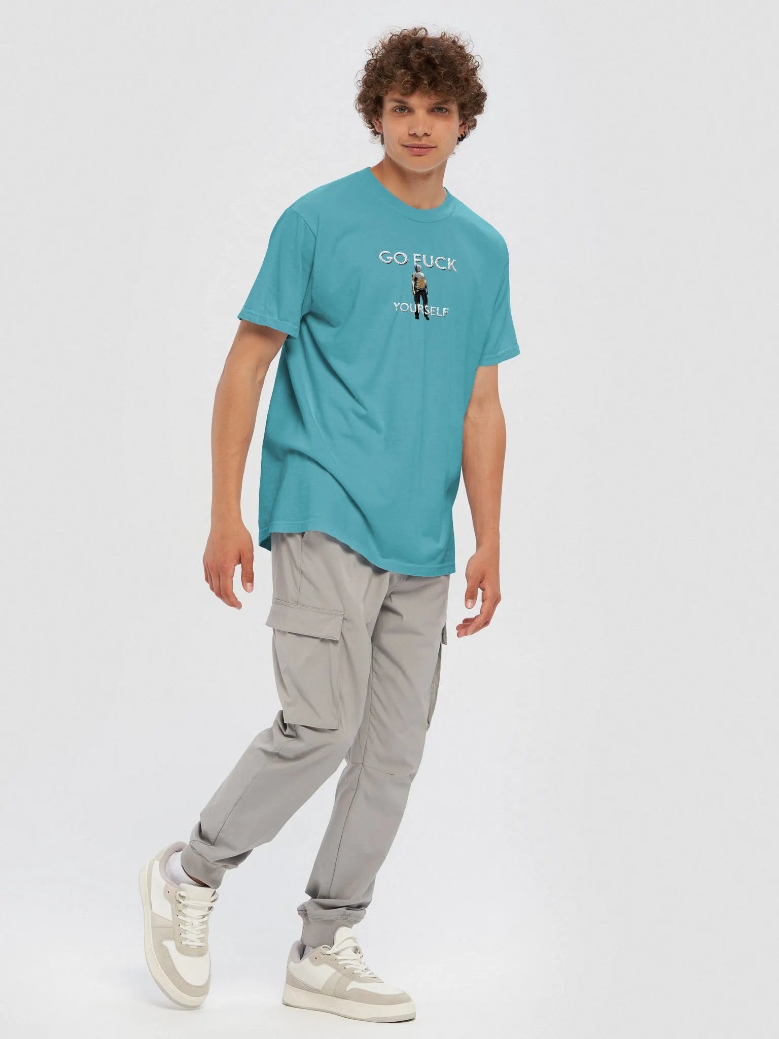 GO F*CK YOURSELF GTA Turtle Tee (Embroidered) product image (2)