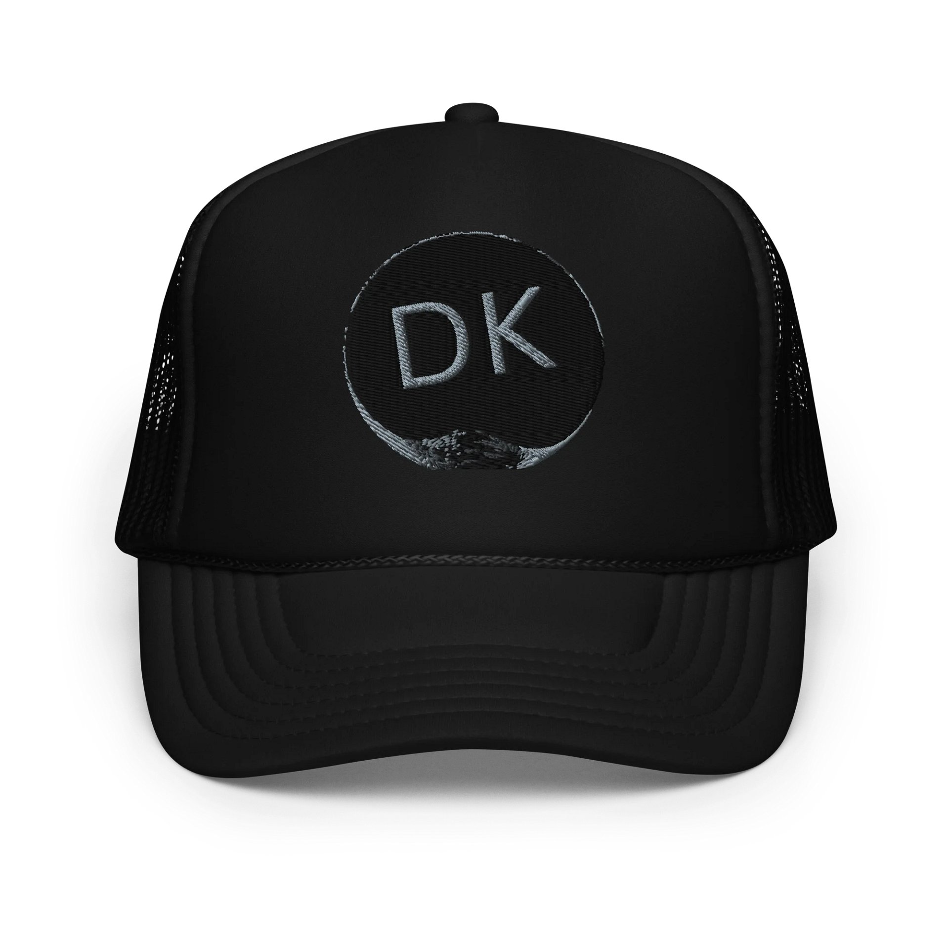 Black and white DrKnockout hat product image (1)
