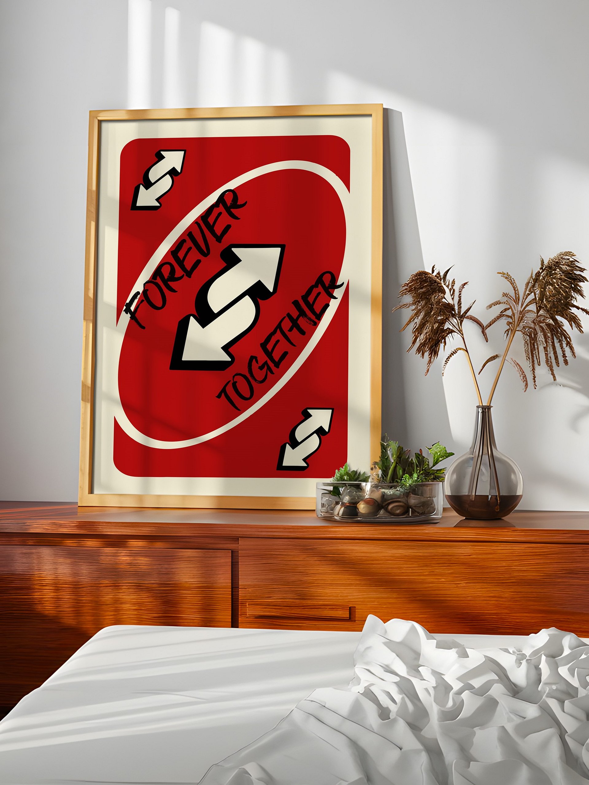 Forever Together Wall Art Red product image (4)