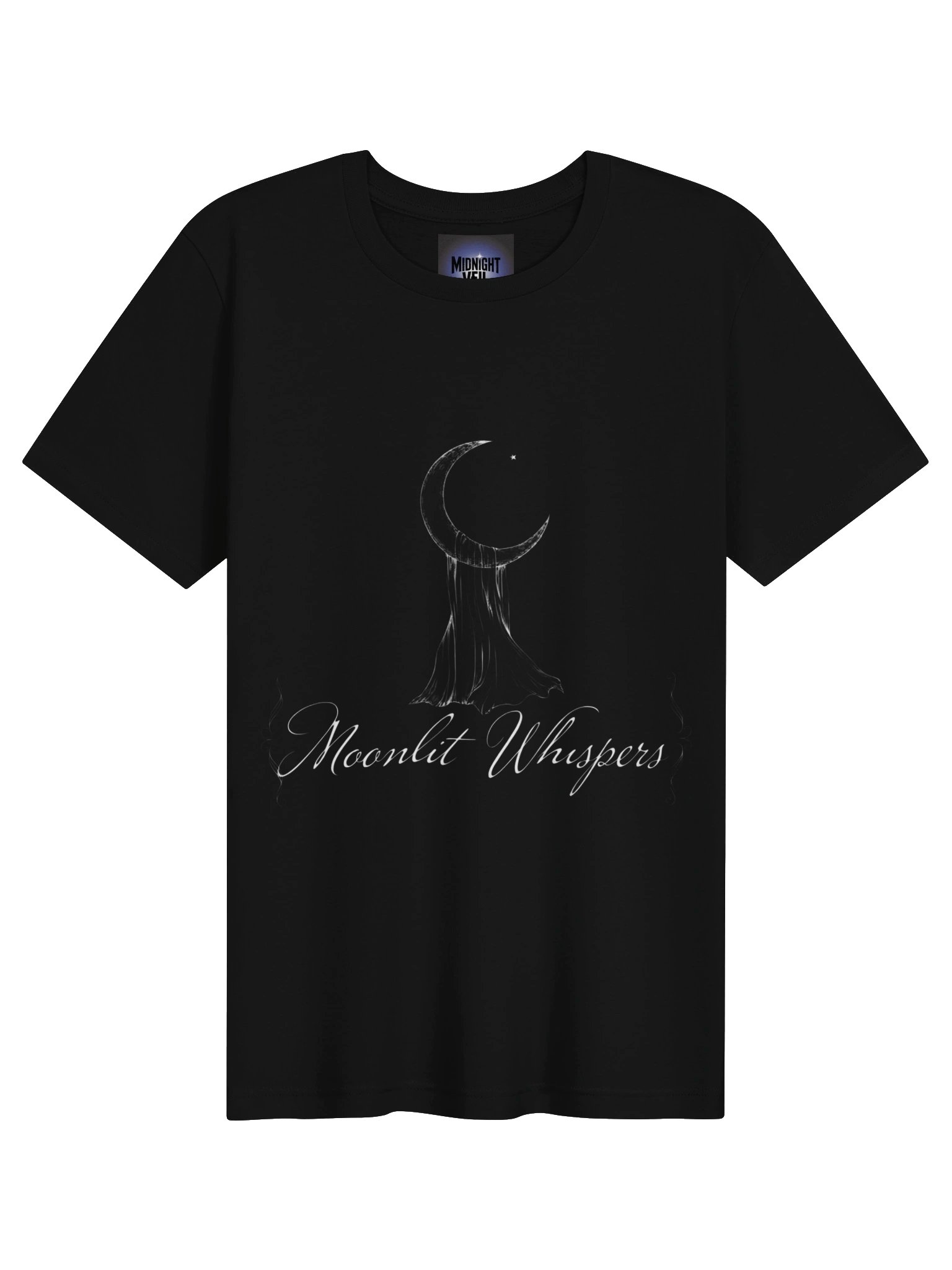 Midnight Veil Moonlit Whispers T-Shirt product image (1)