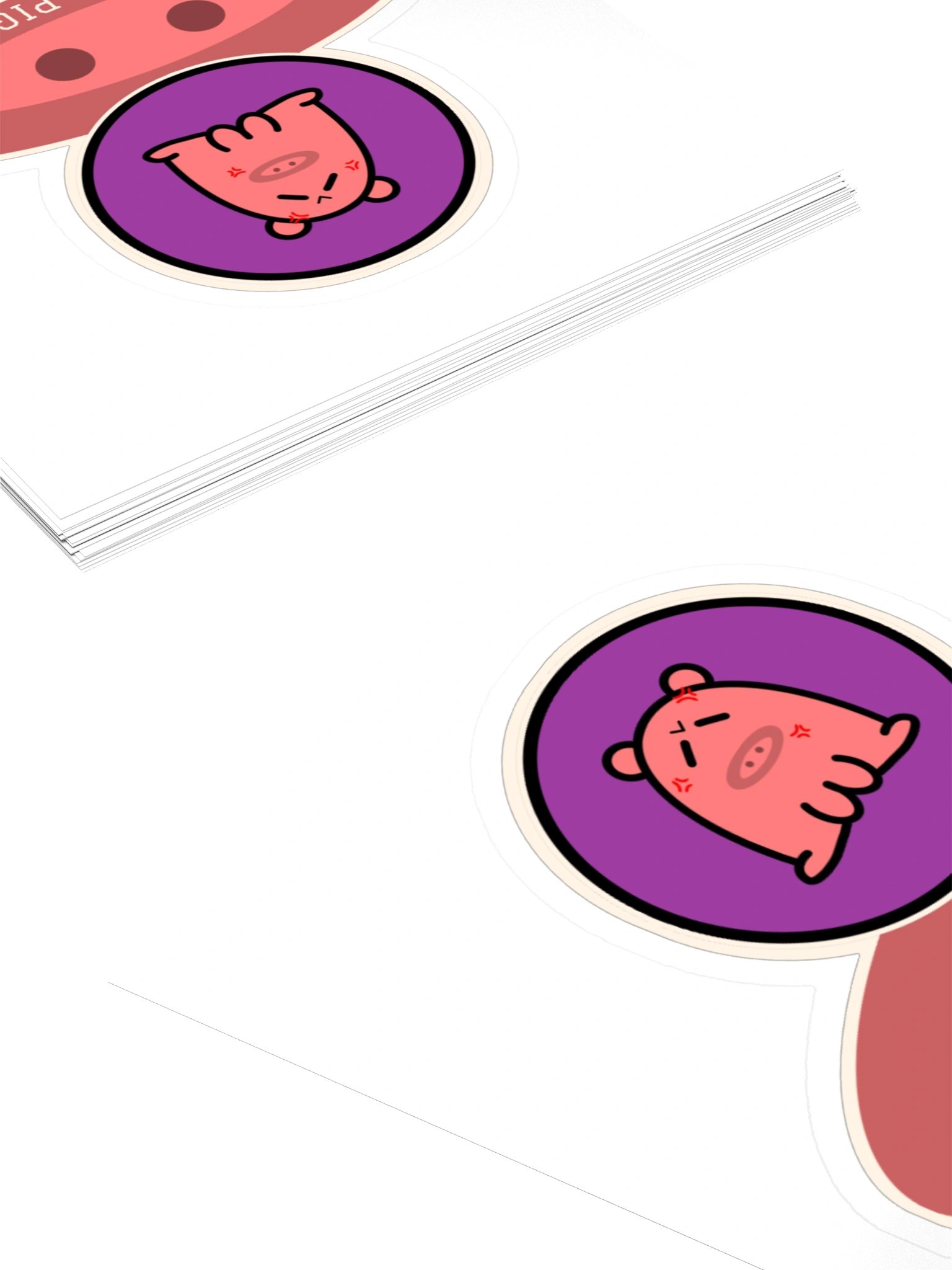Anngy Piggo Snout Sticker product image (10)