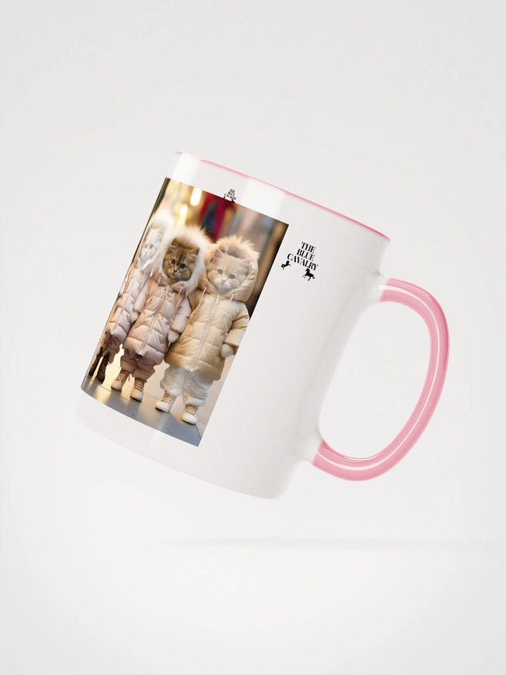 Kitty Karma Collection Whimsical Winter Cats Ceramic Mug product image (6)