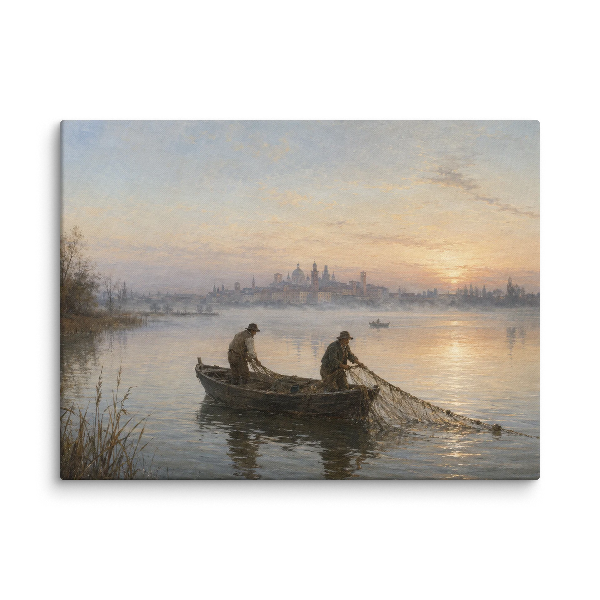 L’Alba su Mantova — Gallery Canvas Print product image (1)
