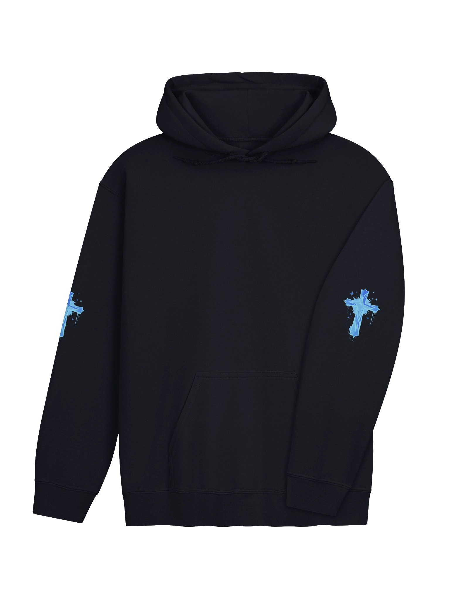 Jesus Changed Me Blue and Grey Graffiti Hoodie product image (7)