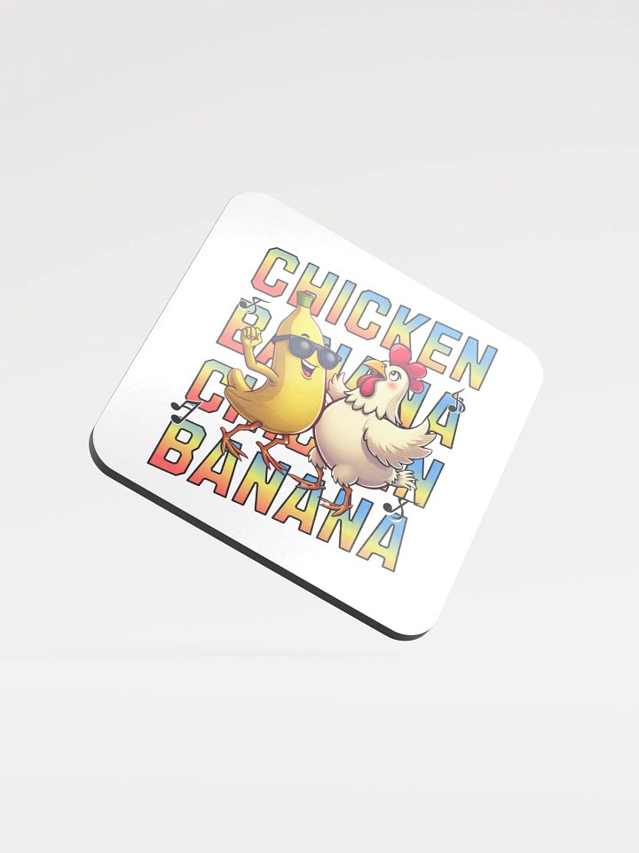 Chicken Banana Chicken Banana Funky Coaster Set product image (2)