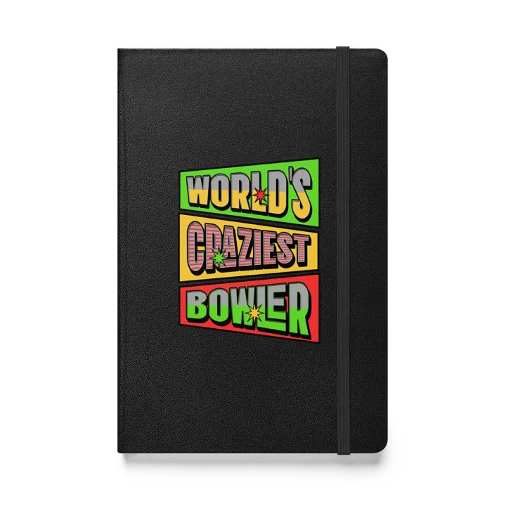 Worlds Craziest Bowler Hardcover Journal product image (1)