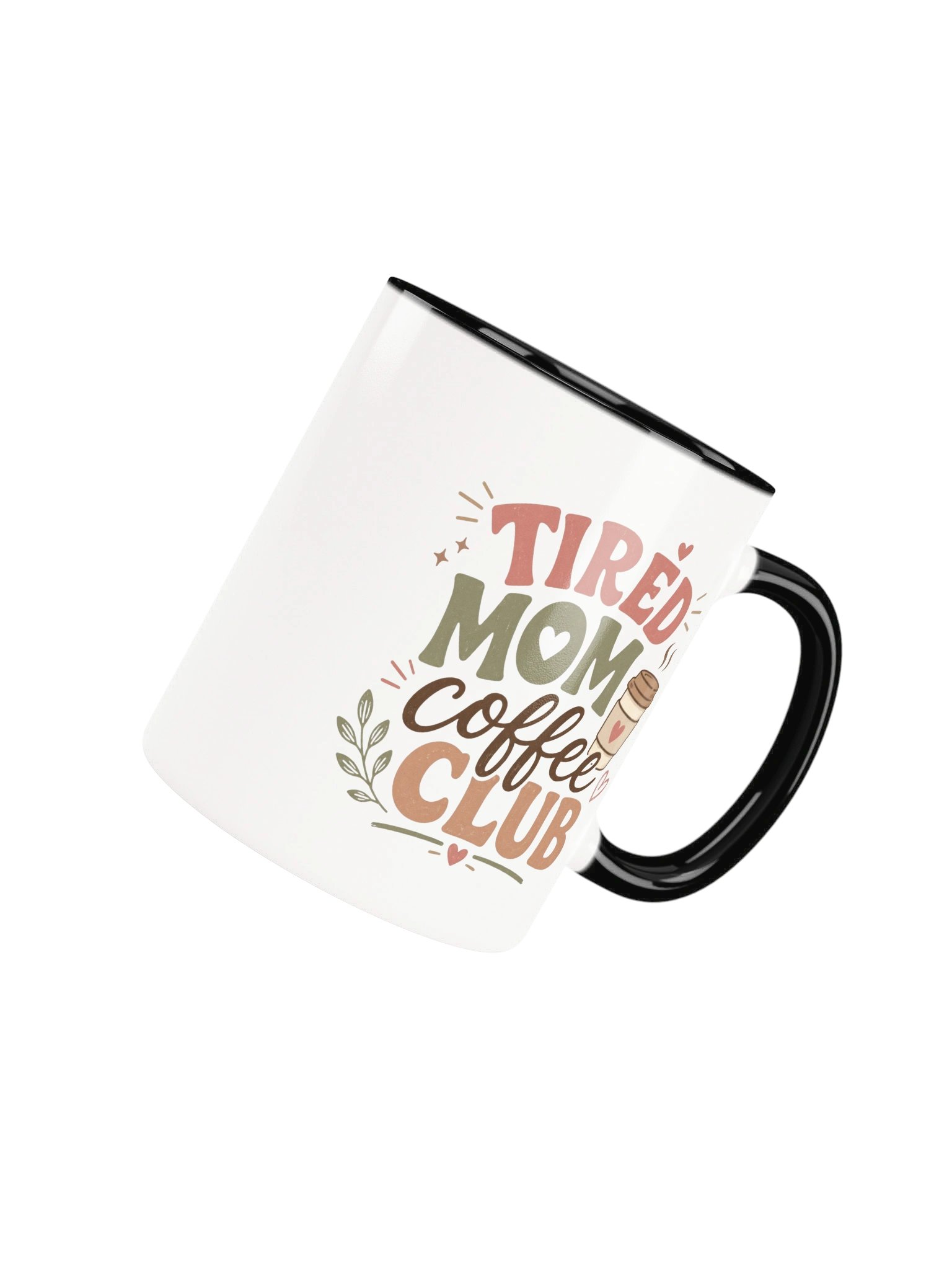 Tired Mom Coffee Club Mug – Funny Coffee Mug for Moms product image (14)