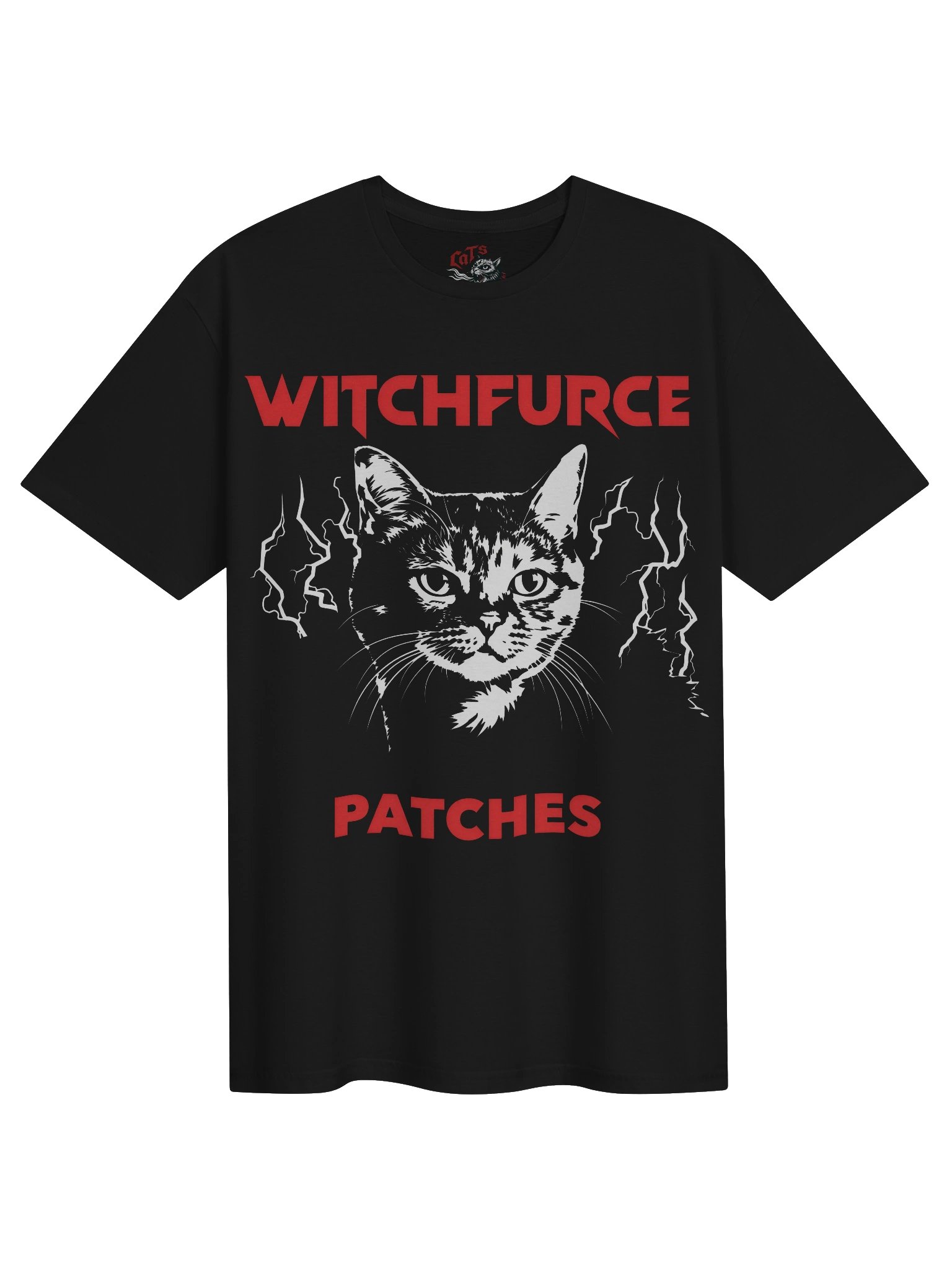 Cats and Metal — Witchfurce Patches T-Shirt product image (1)