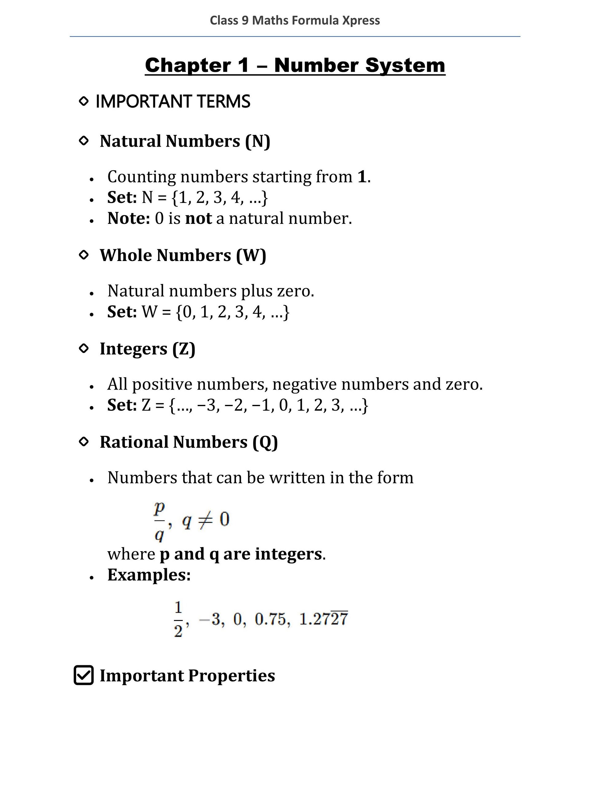 Class 9 Maths Formula Xpress product image (2)