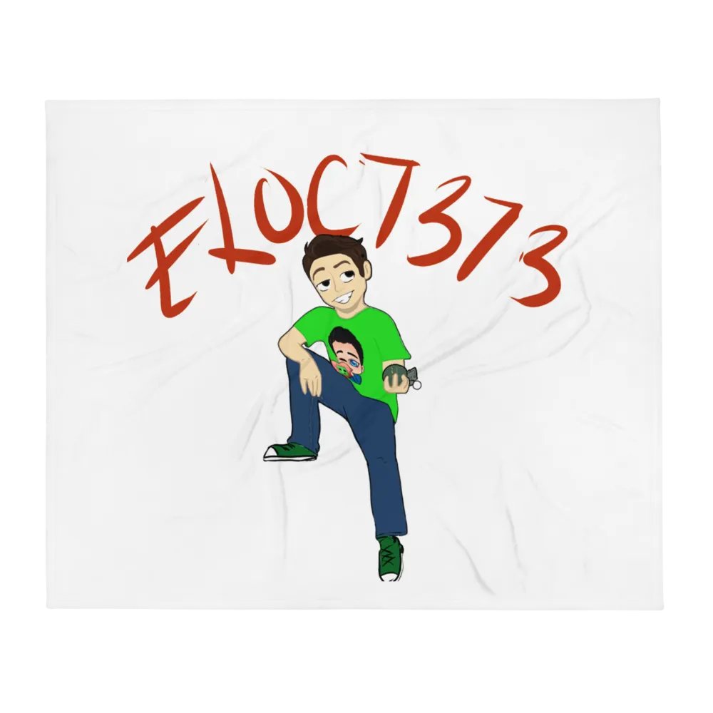 Eloc Logo Throw Blanket product image (2)
