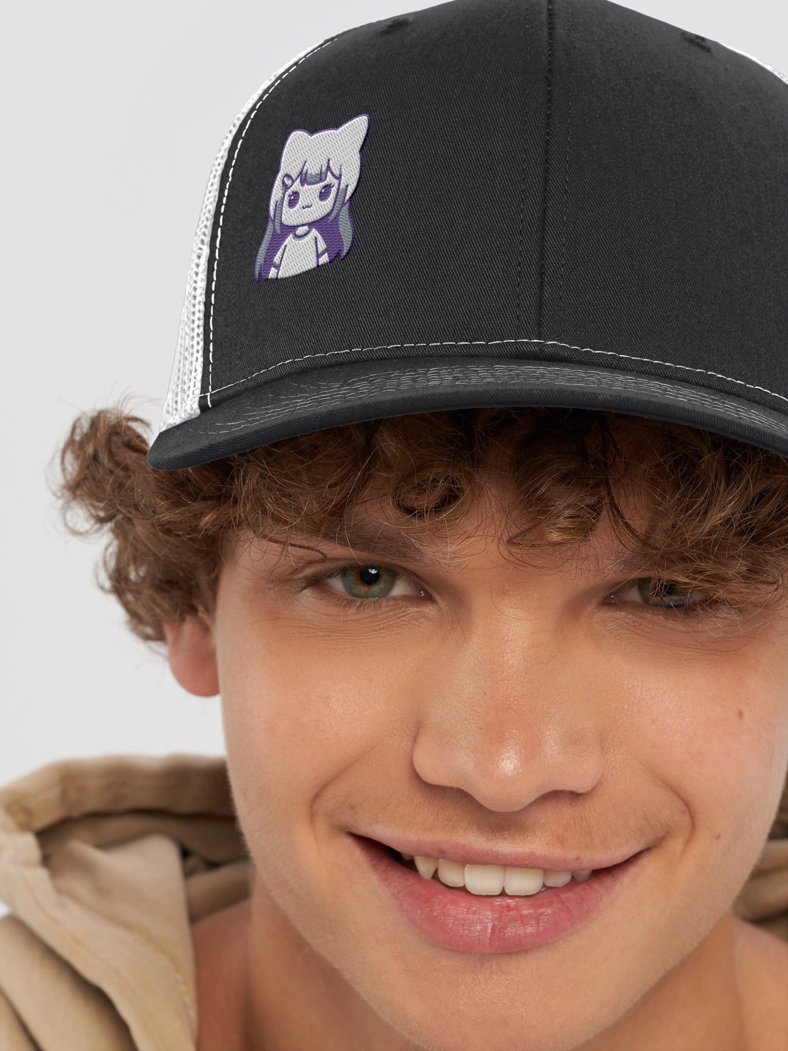 Kawaii Cat Girl Trucker Cap product image (8)