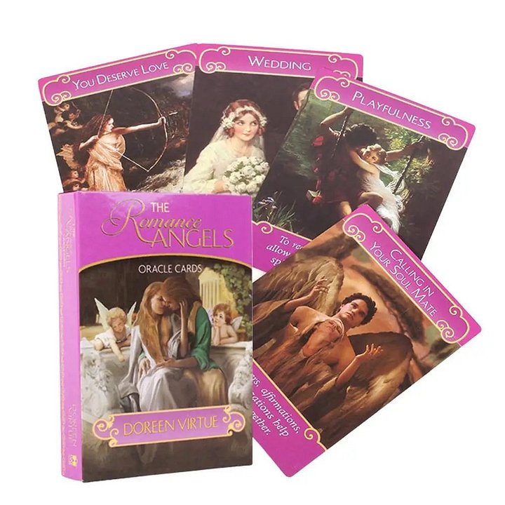 ‏Tarot Card, Classic Love & Romance Oracle 44  Cards مجموعة أوراكل الحب والرومانسية الكلاسيكية product image (1)