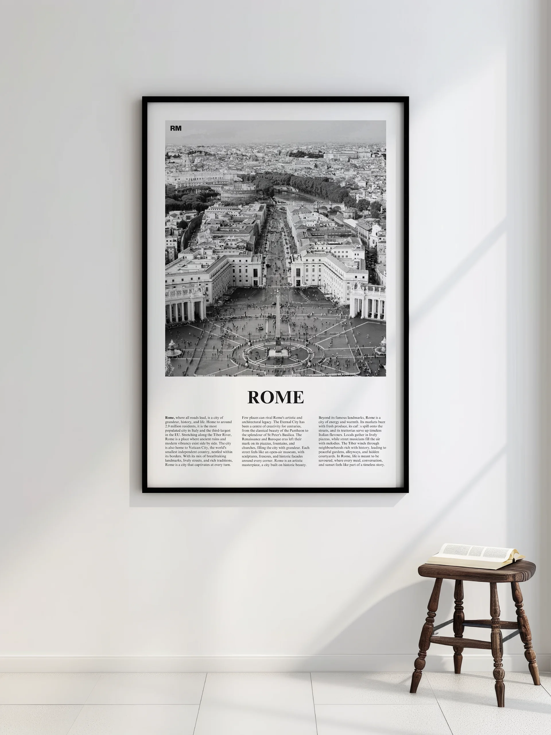 Rome 03 Newspaper Poster product image (2)