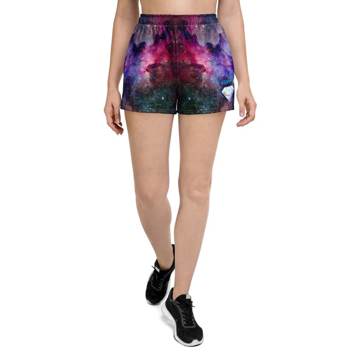 Sportshorts mit Allover-Print für Unisex, Galaxy1 product image (1)