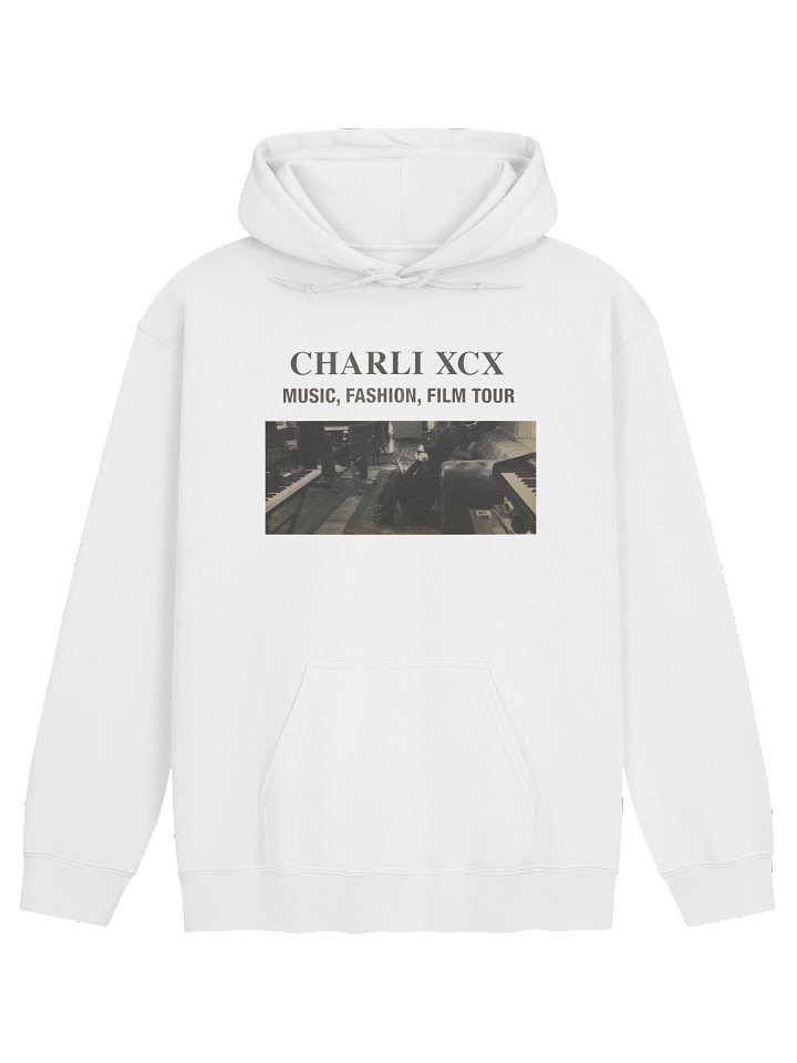 Charli XCX Music, Fashion, Film Tour 2026 Merch Hoodie product image (1)