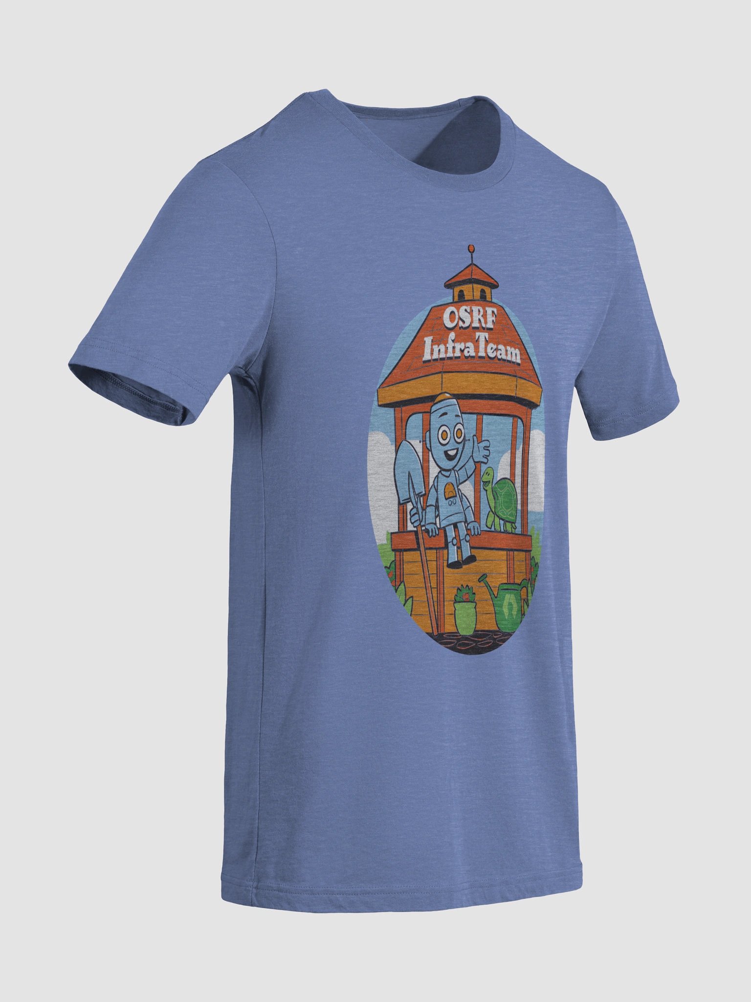 OSRF Infra Team triblend shirt product image (9)