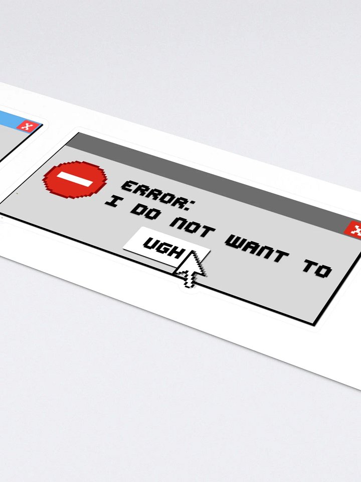 Error Messages Sticker Pack product image (2)