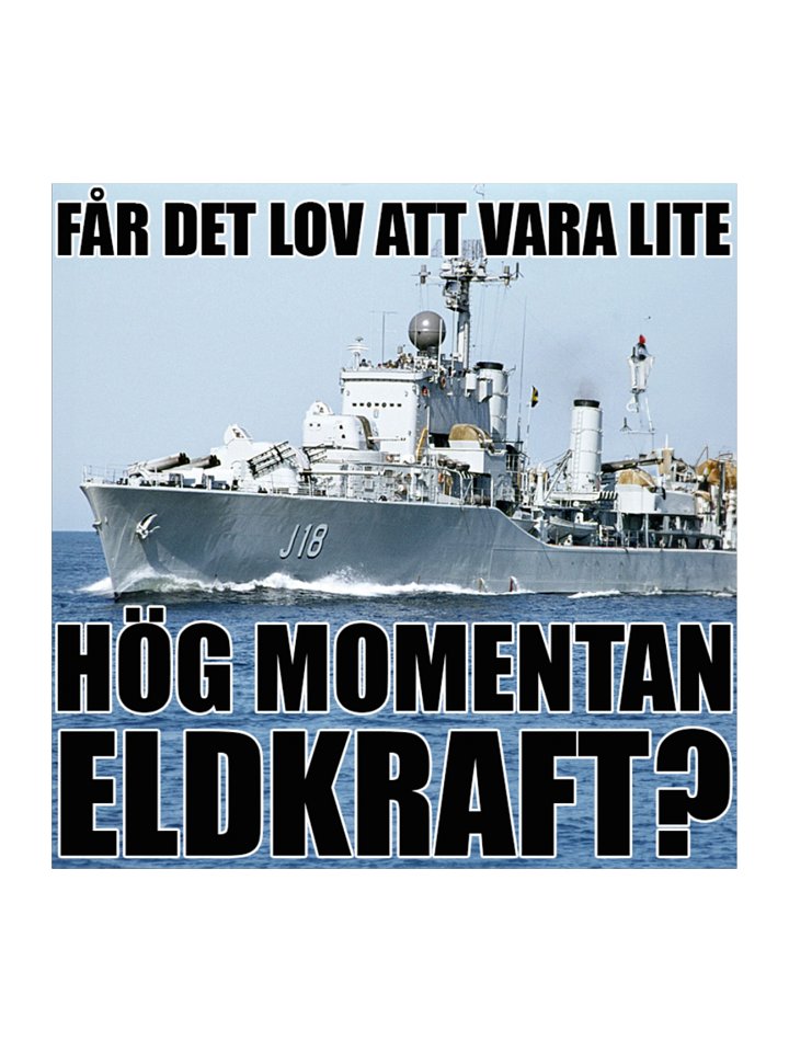 Får det lov att vara lite hög momentan eldkraft? -Halland (Sticker) product image (2)