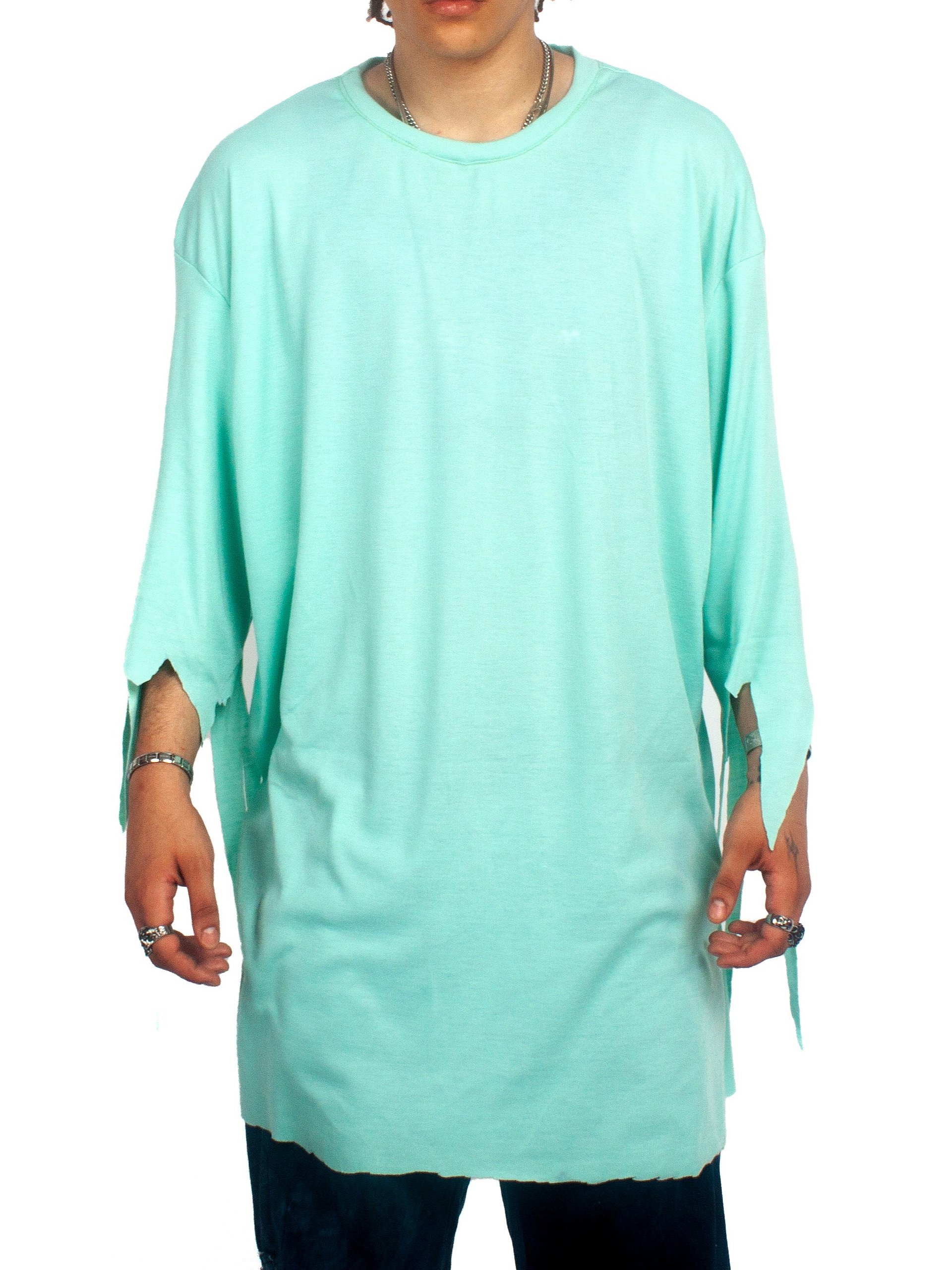 PORTRAIT SLEEVE TEE - LONG SLEEVE - Green product image (1)