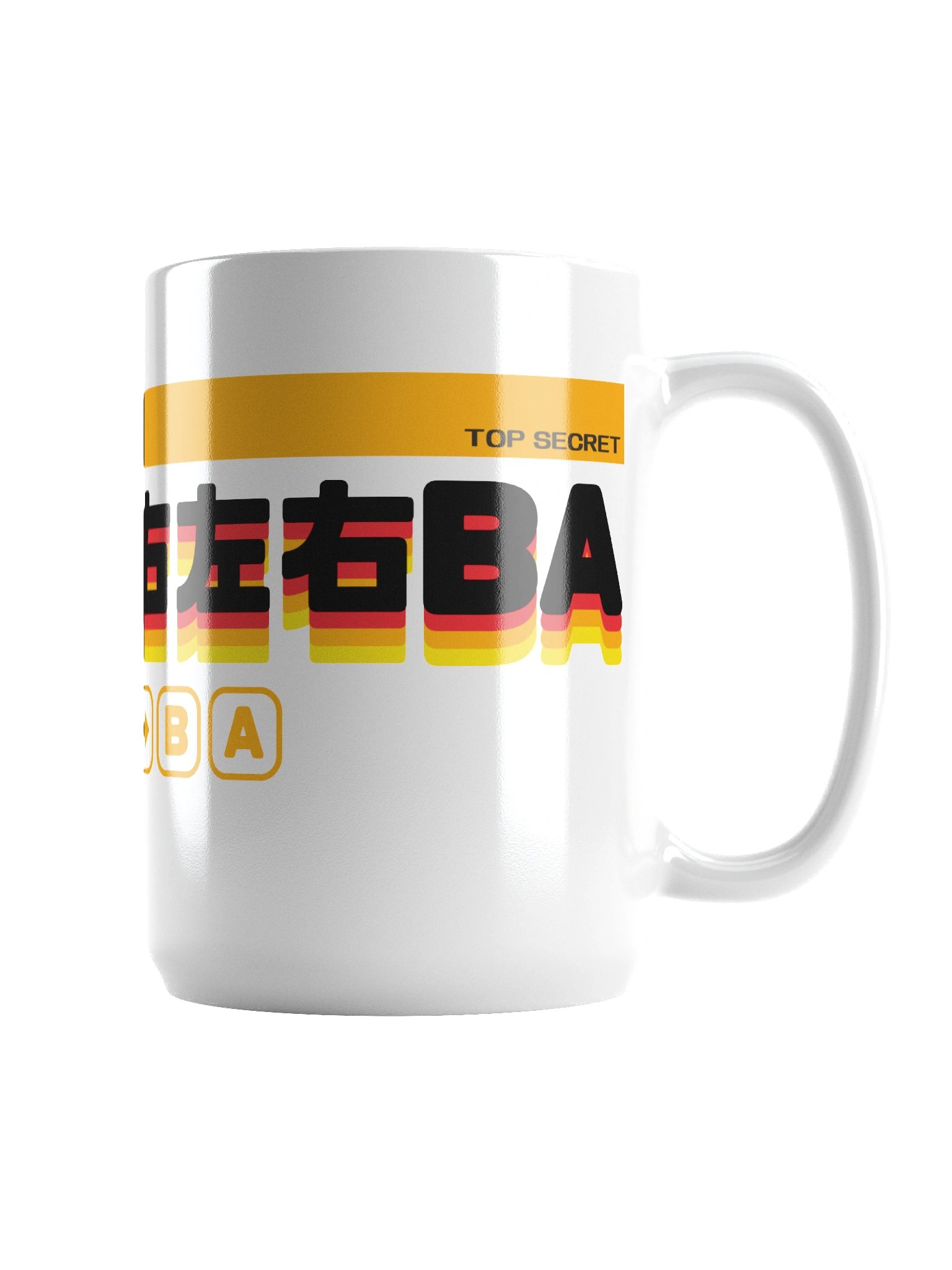 Konami Code Mug (white) product image (2)