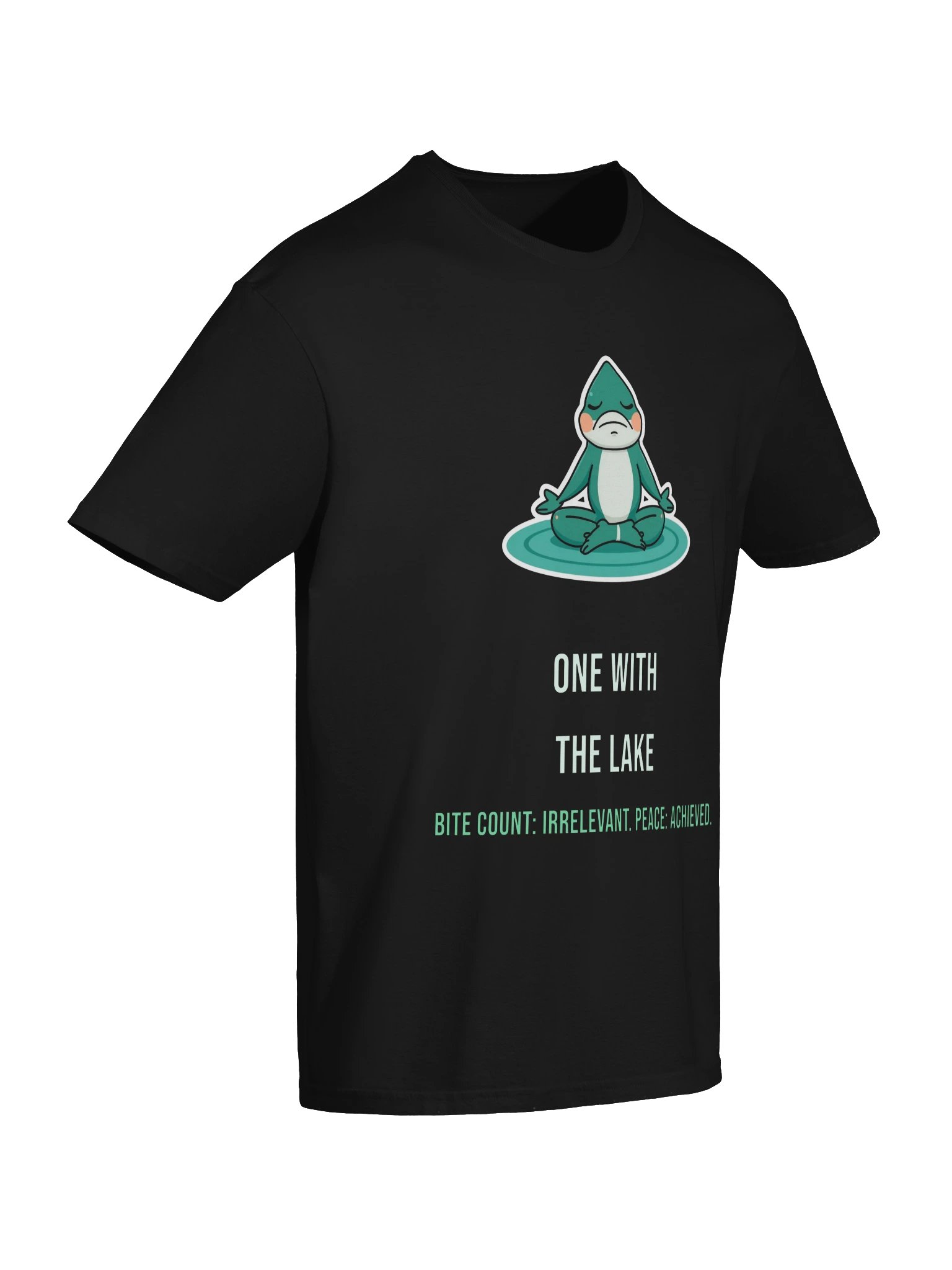 Funny Fishing Dad Shirt – One With the Lake product image (6)