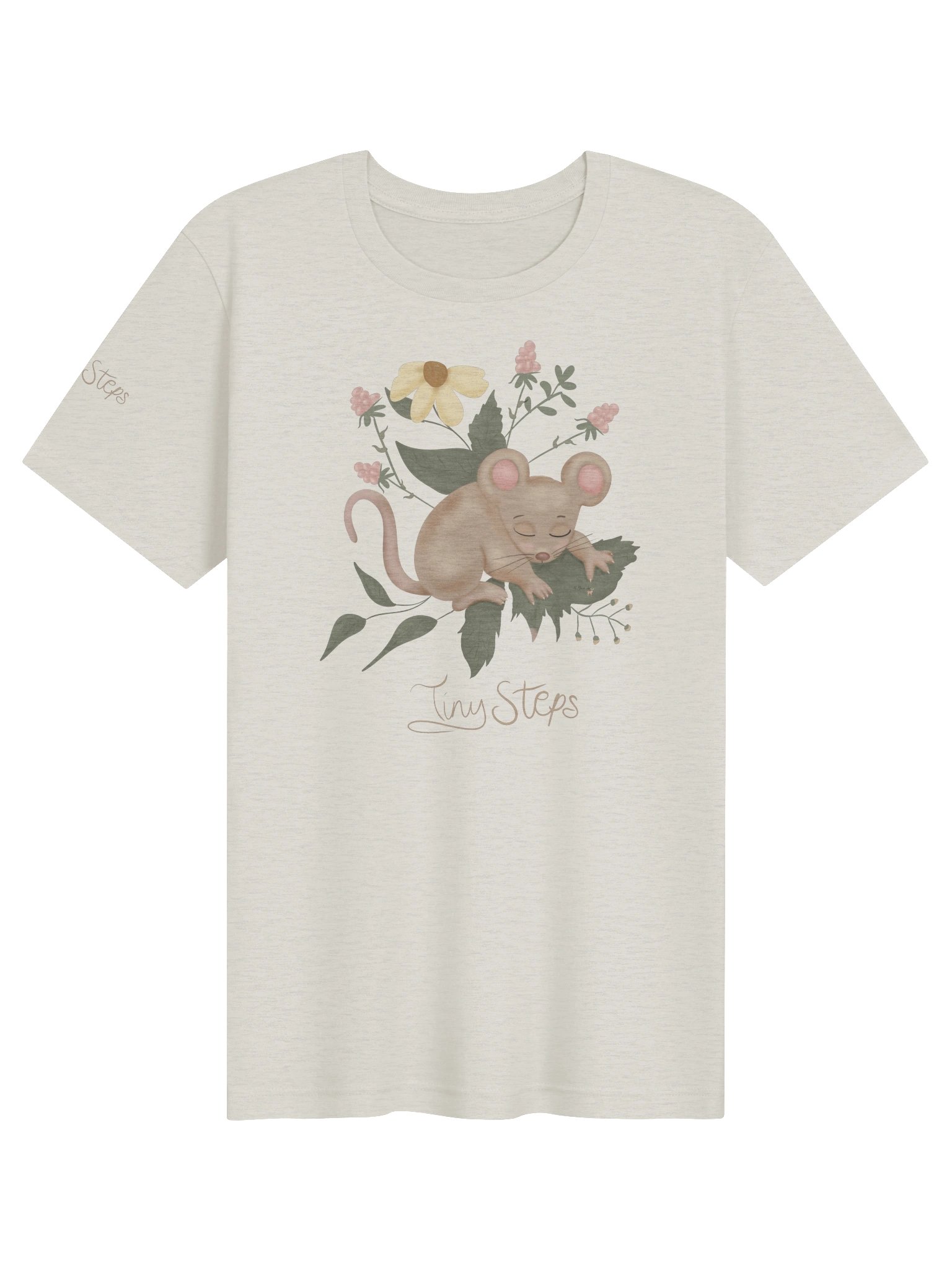 Tiny Steps Mouse Floral Tee product image (1)