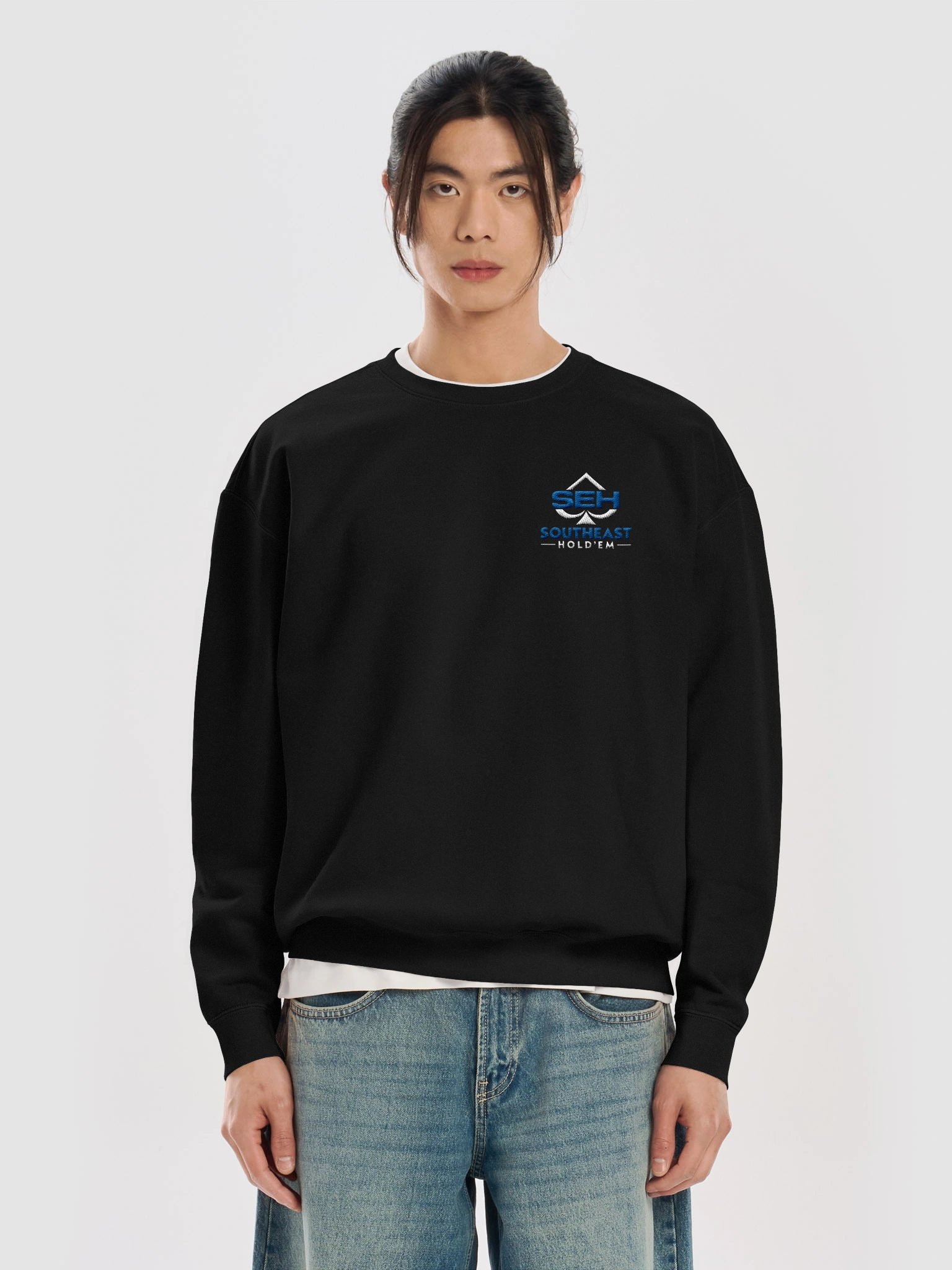 Fleece Sweatshirt Embroidered product image (21)