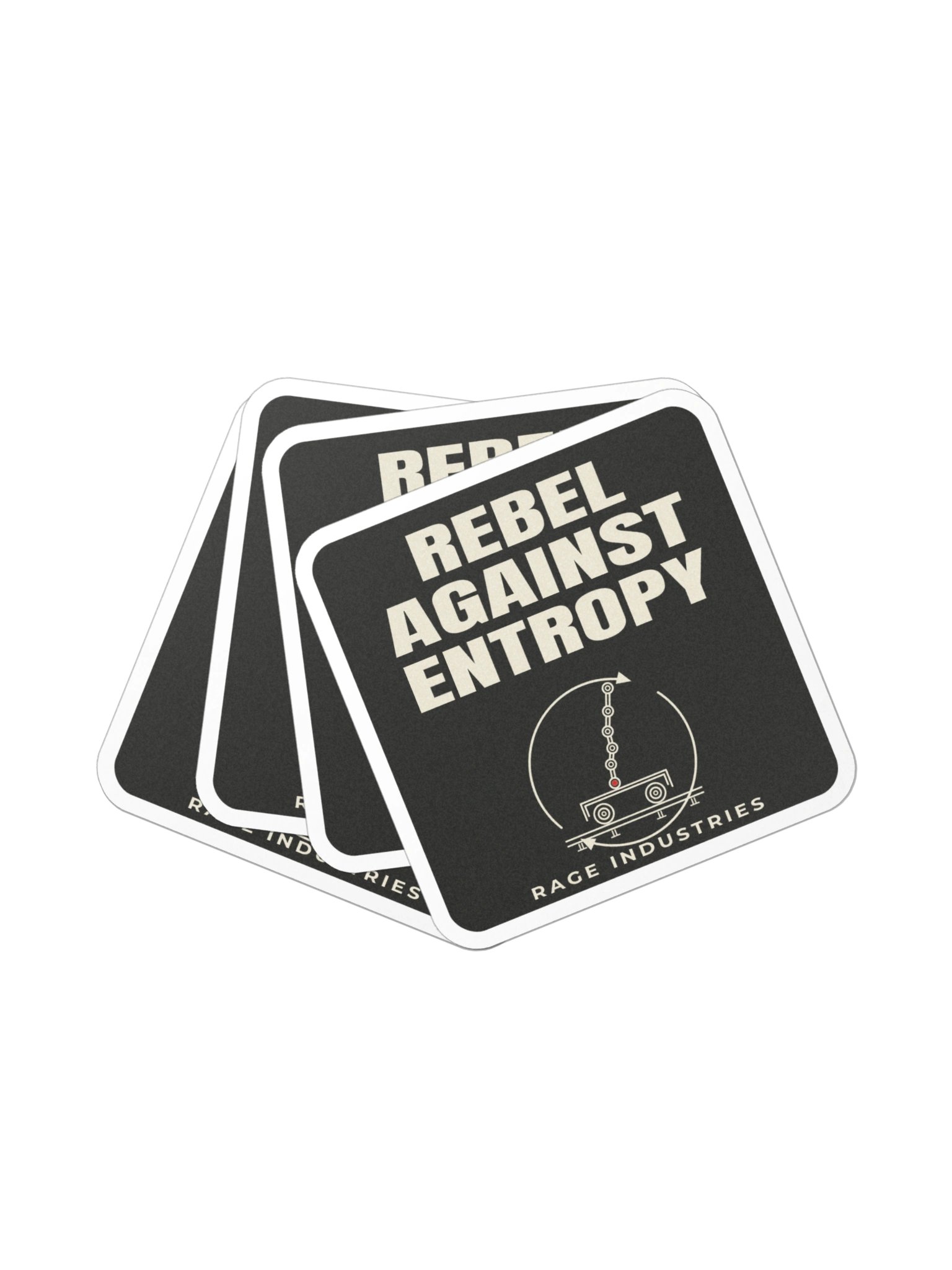 Rebel Against Entropy Die-Cut Sticker product image (3)