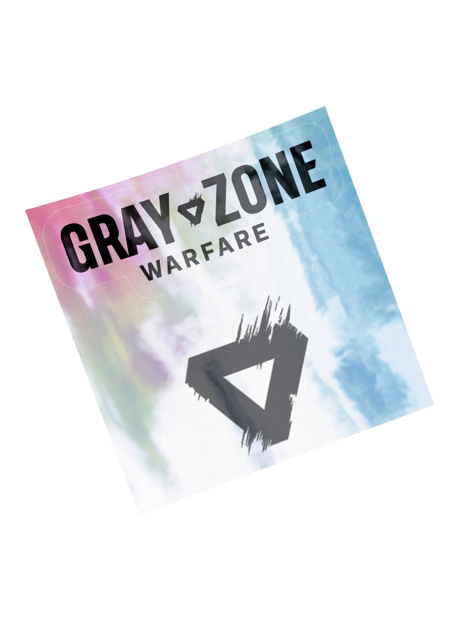 Gray Zone Warfare Holograhic Sticker - Black product image (5)