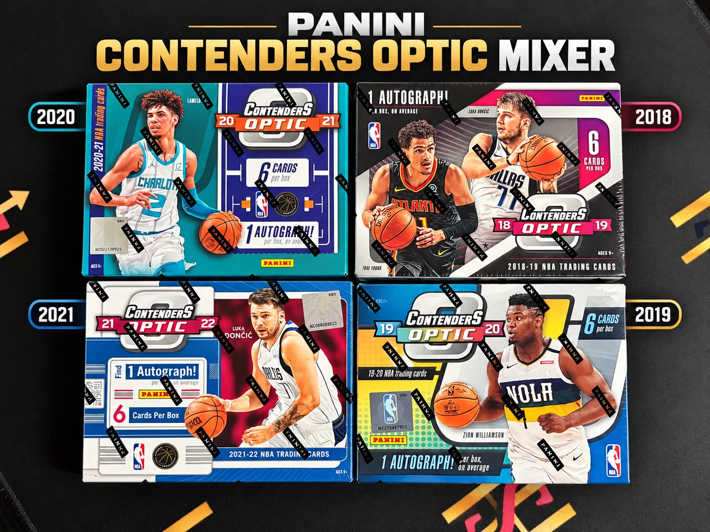 Youtube Break: Panini CONTENDERS OPTIC Multi Year MIXER product image (1)