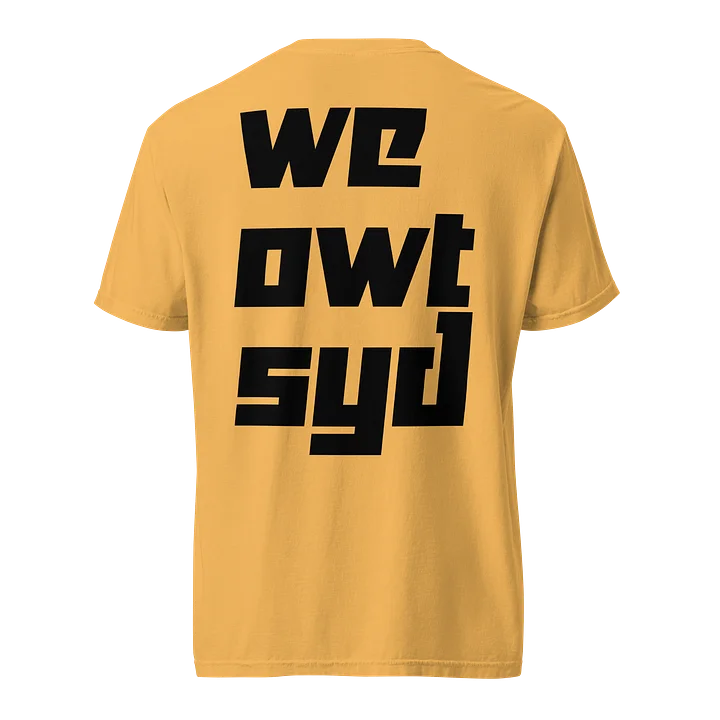 WeOwtsyd Gen 2 Premium T-Shirt - Alt Yellow product image (2)