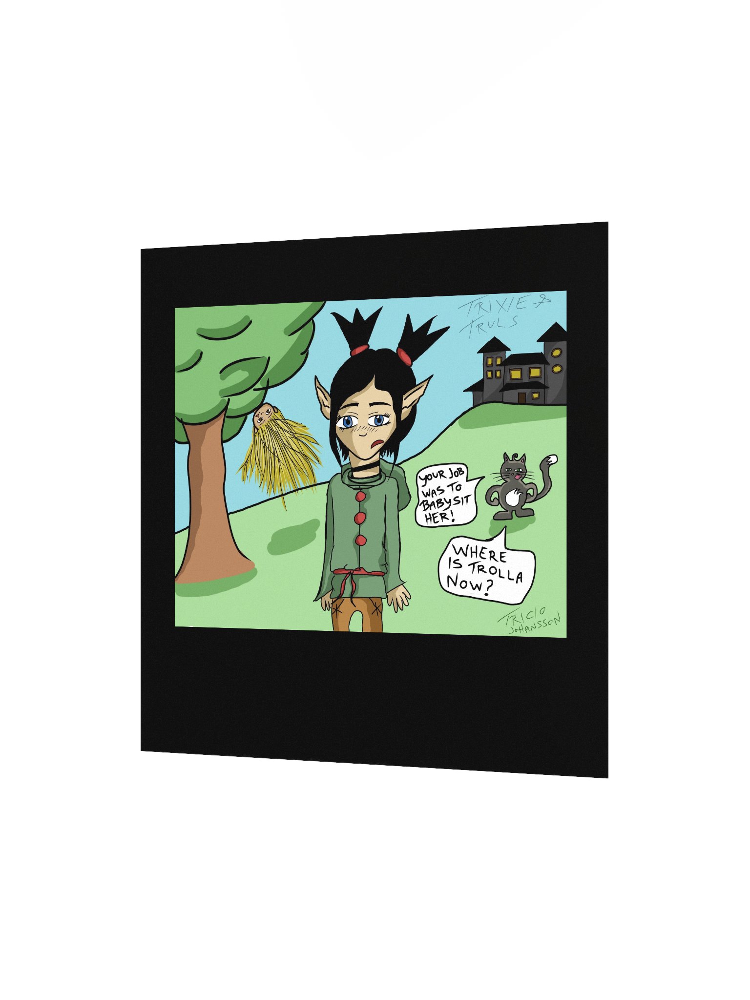 Trixie & Truls - art poster product image (2)