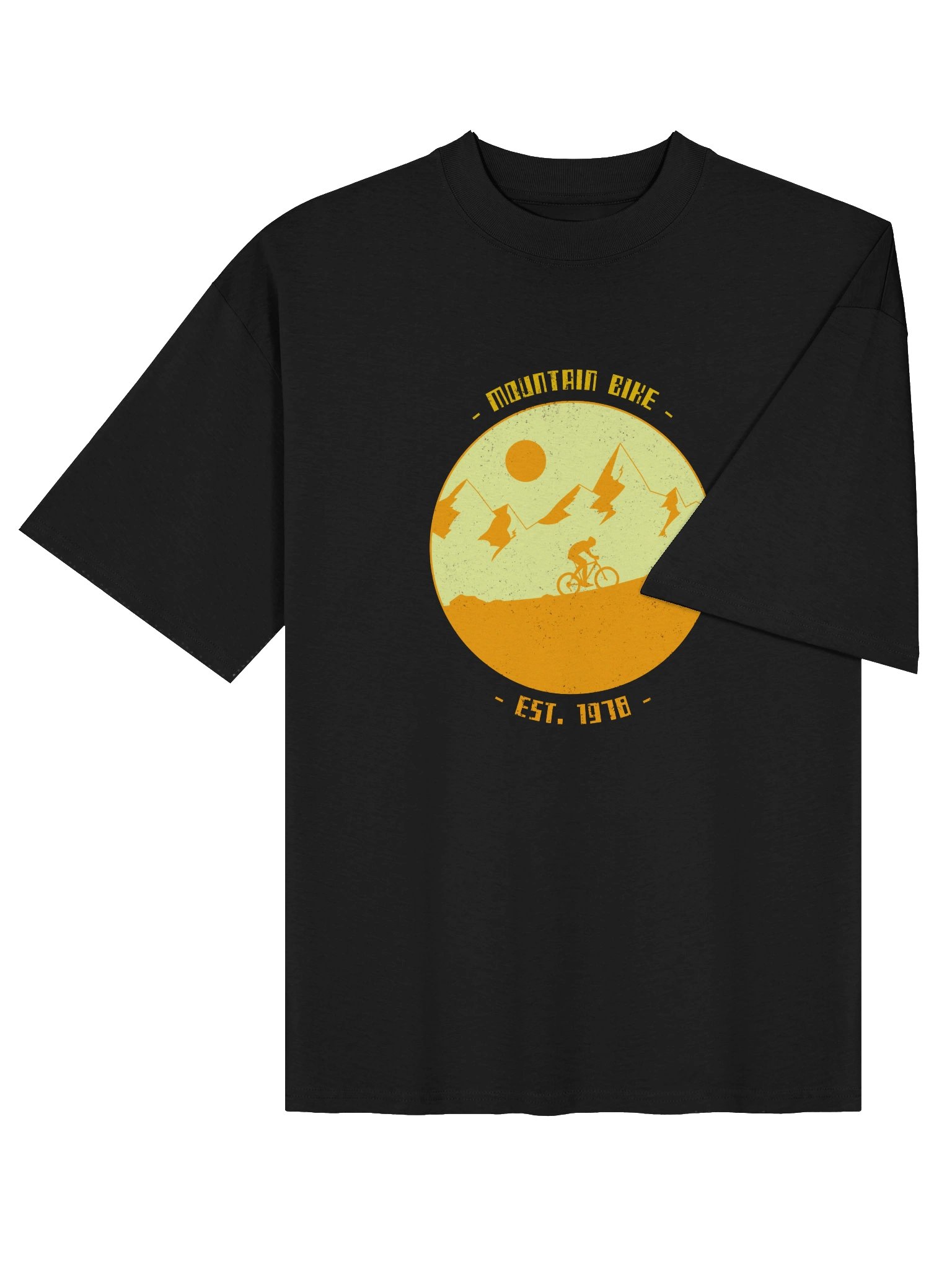 Vintage Mountain Bike Retro Adventure Graphic T-Shirt - Outdoor Cycling Apparel product image (16)