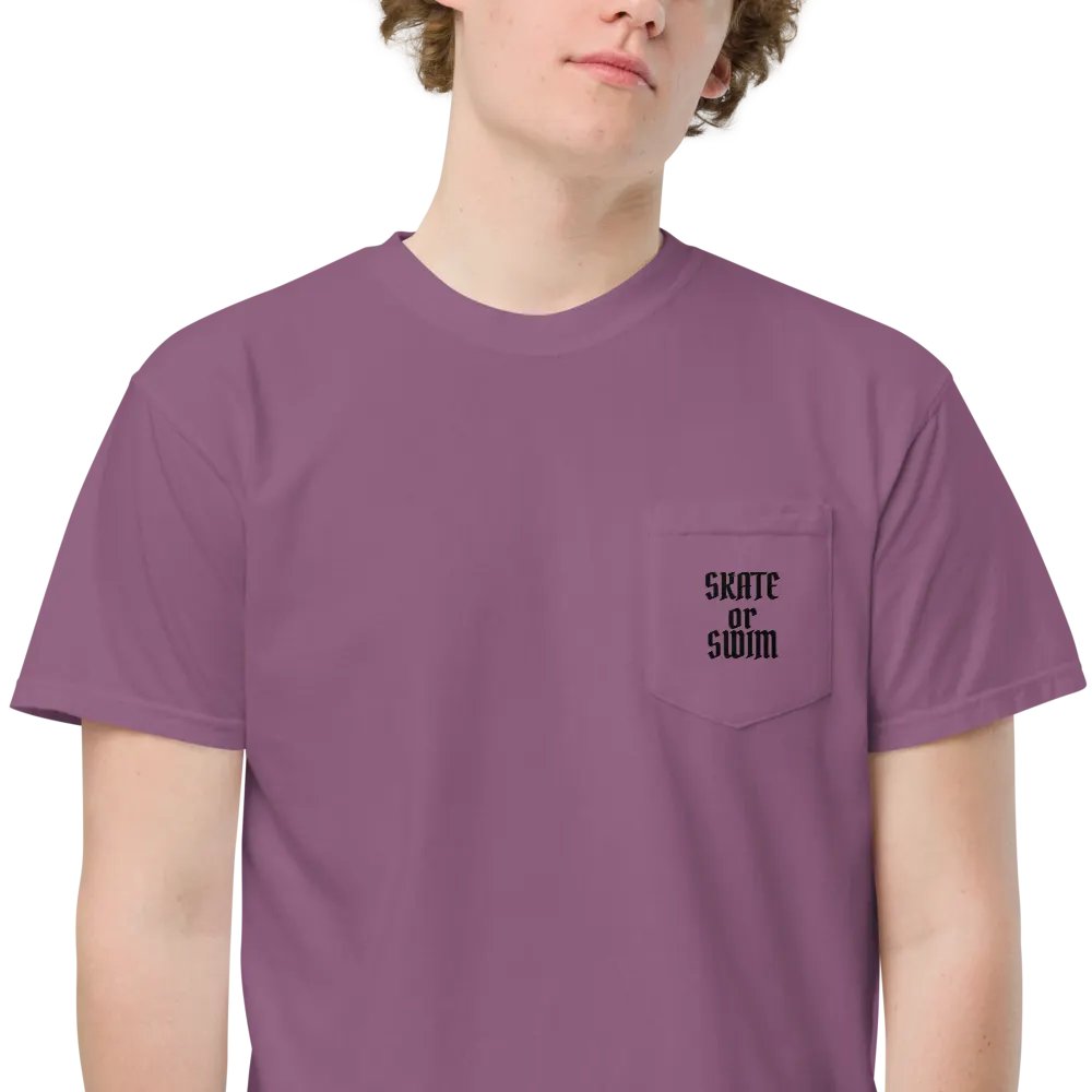 Skate or Swim Pocket T product image (4)