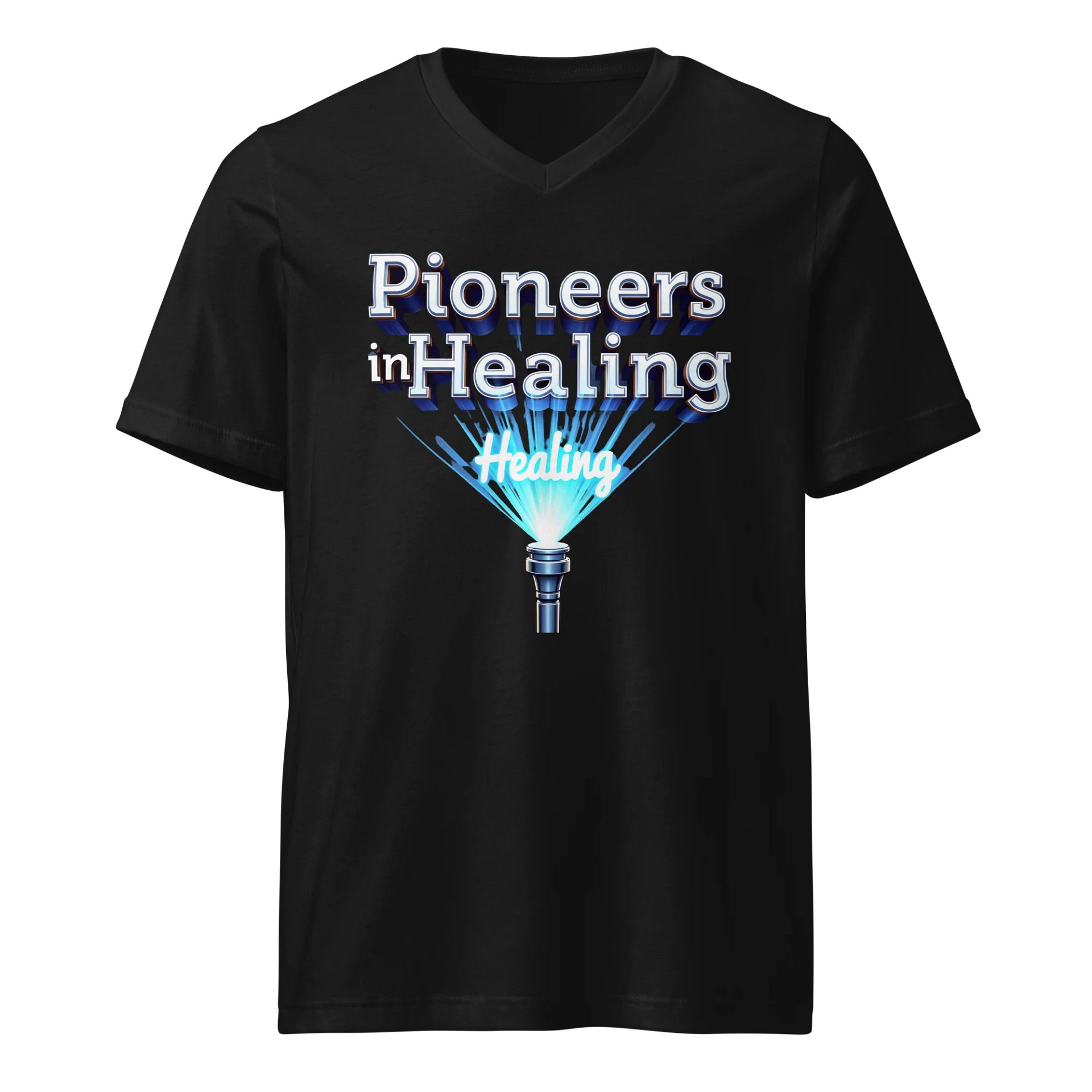 Illuminate the Healing Journey V-Neck Tee product image (1)