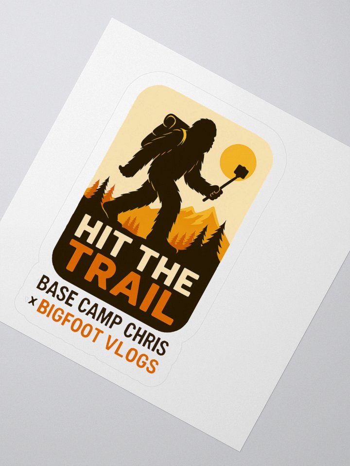 Hit the Trail Sticker product image (6)