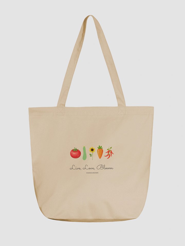 Budding Garden Eco Tote Bag product image (1)
