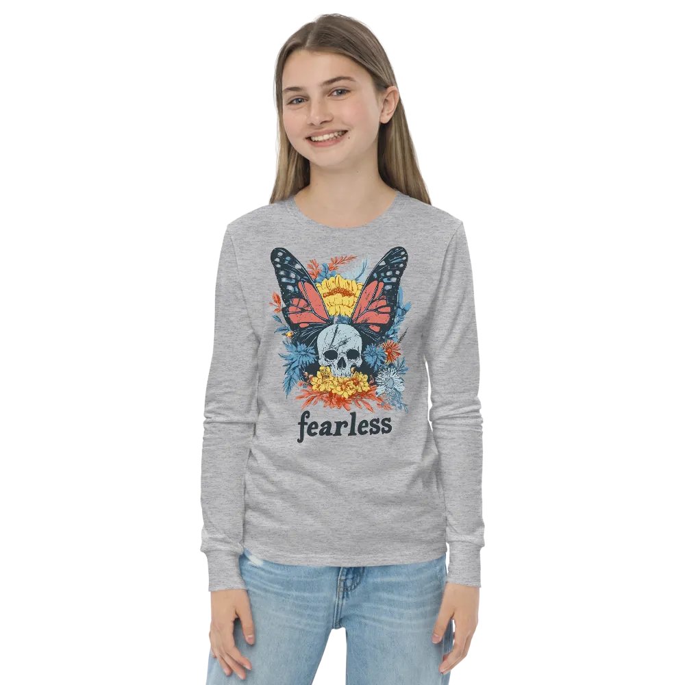 Fearless Long Sleeve Youth T-shirt product image (15)