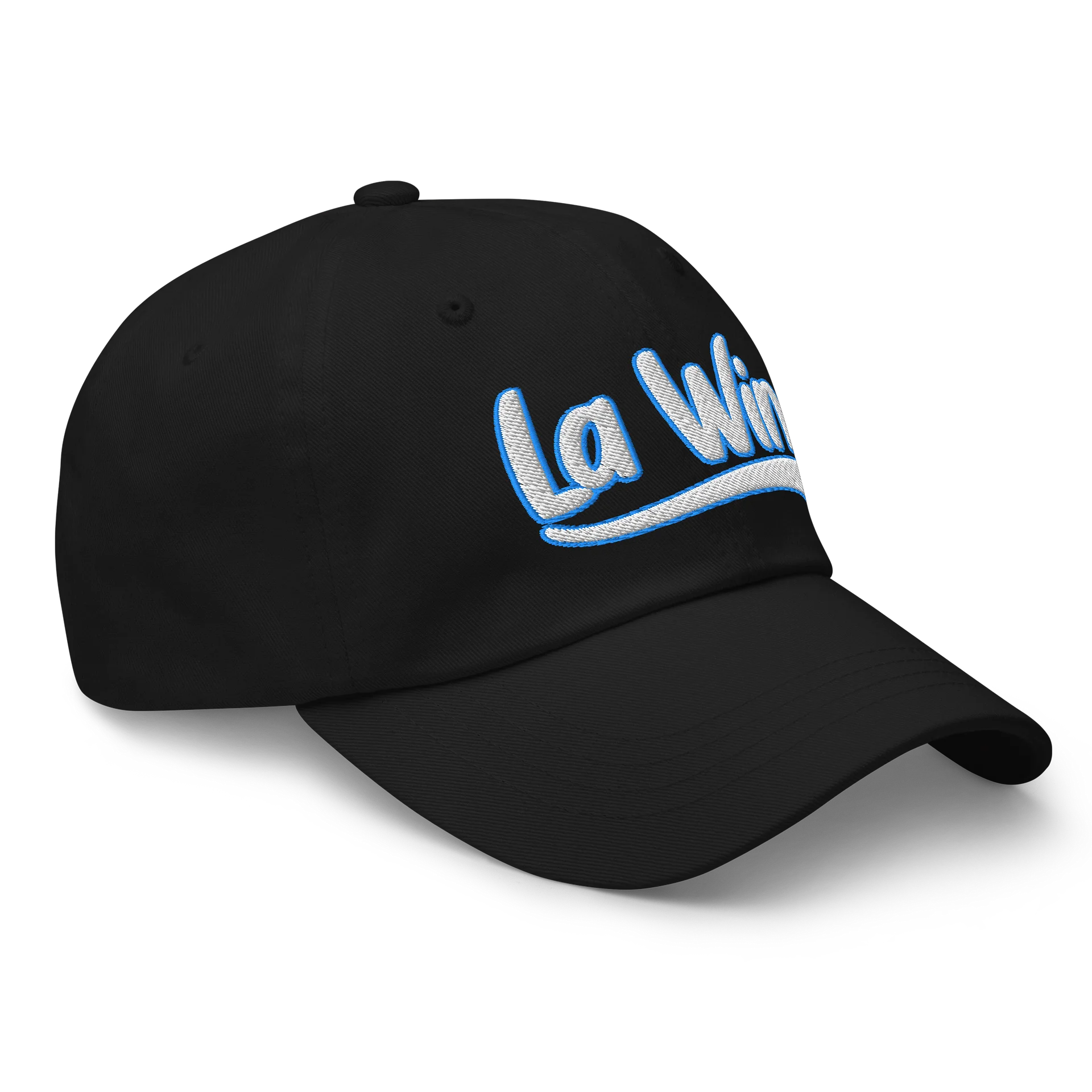 Casquette noir brodée « La Win » product image (3)
