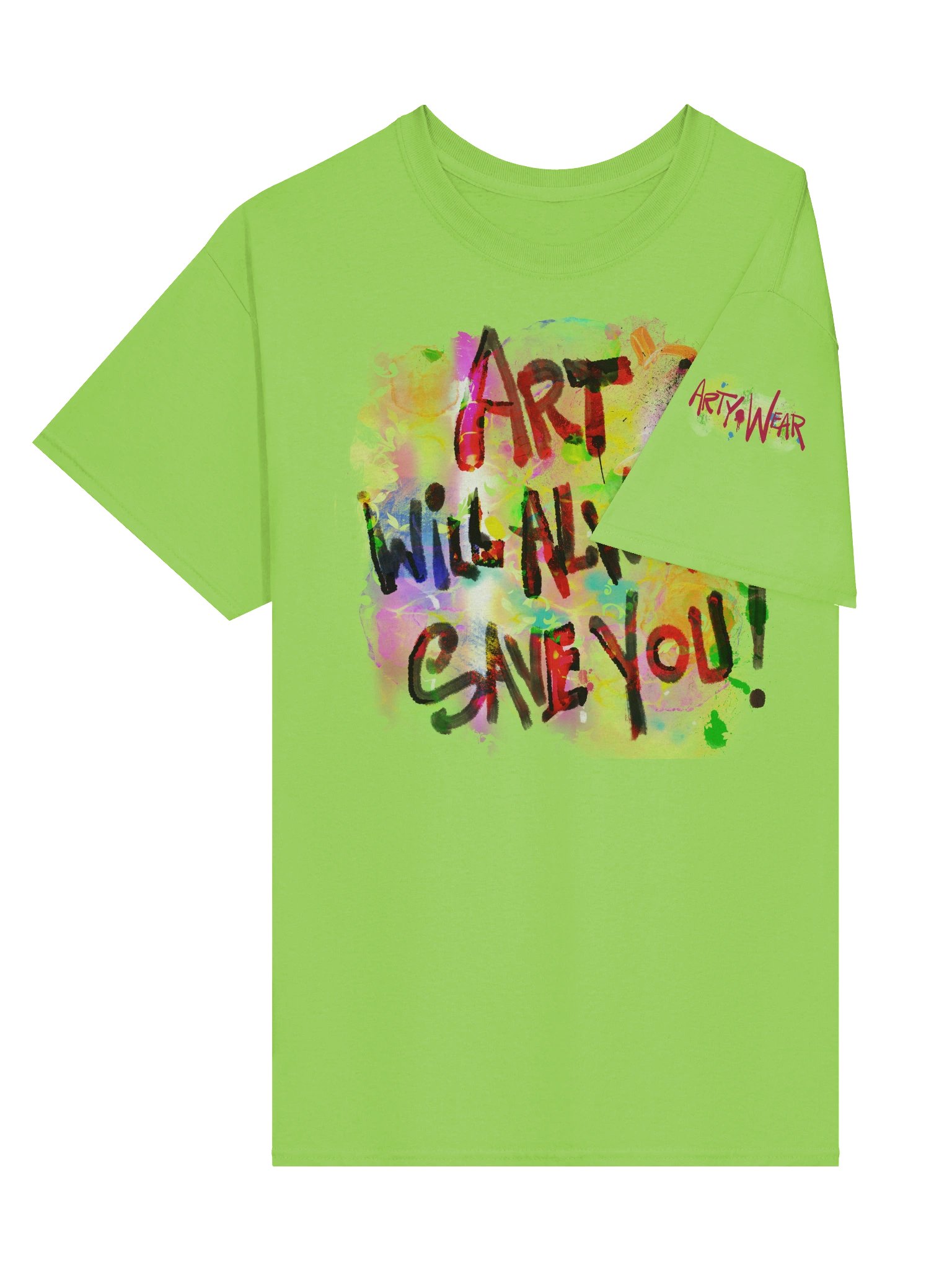 ArtyWear Tee of the Month - Nov '25 'Save You in Colors' product image (2)