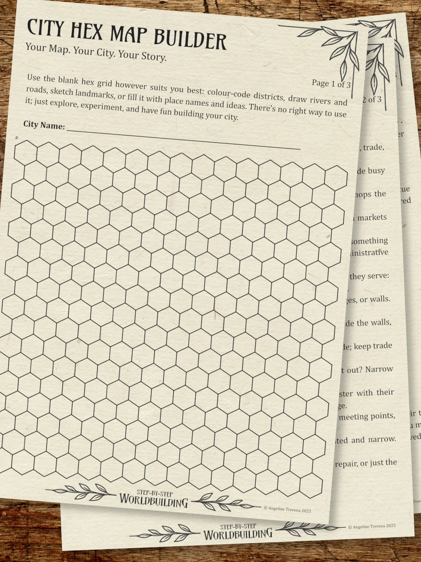 City Hex Map Builder product image (1)