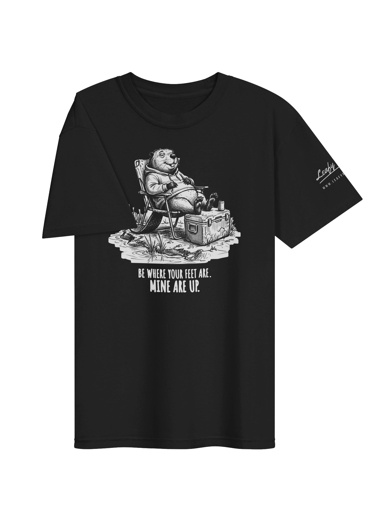 Feet Up Tee – Funny Be Where Your Feet Are Shirt product image (3)