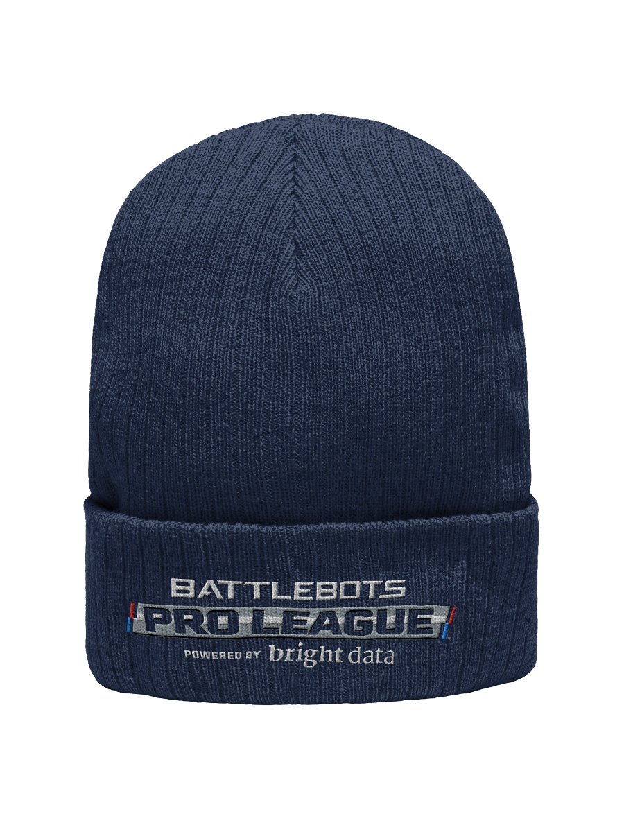 Battlebots Pro League Ribbed Beanie - BattleBots Elite Gear! product image (10)